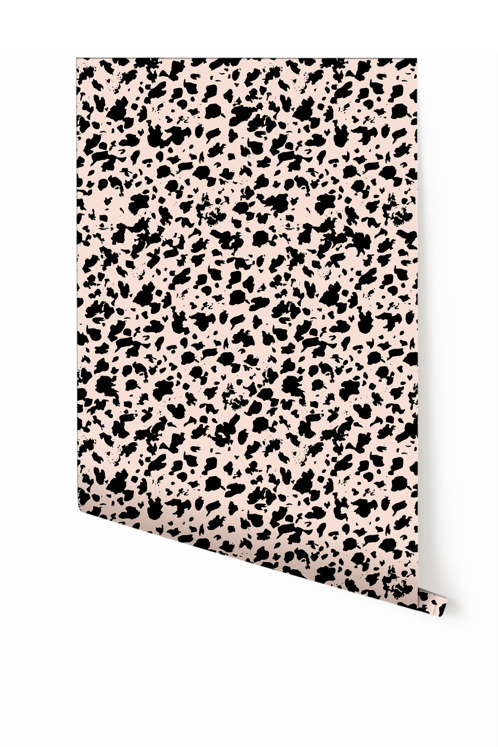 Milano© Wallpaper in Flamingo + Black