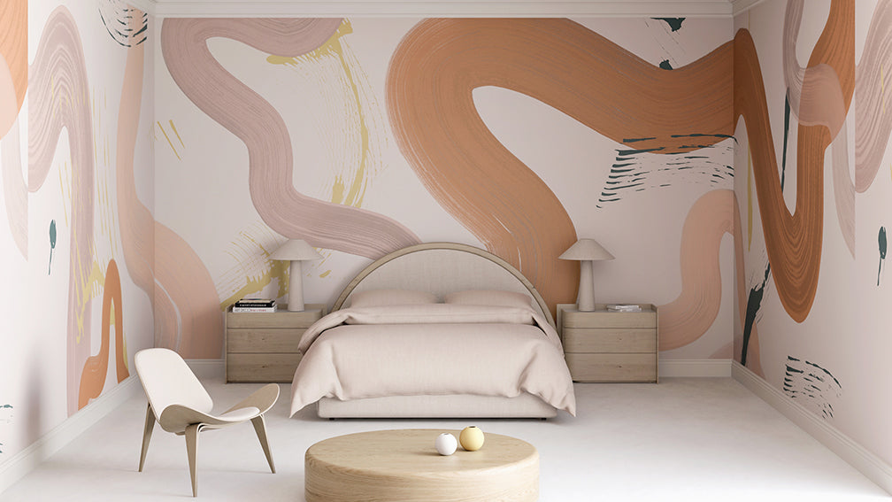 Untamed© Mural Wallpaper in Calypso