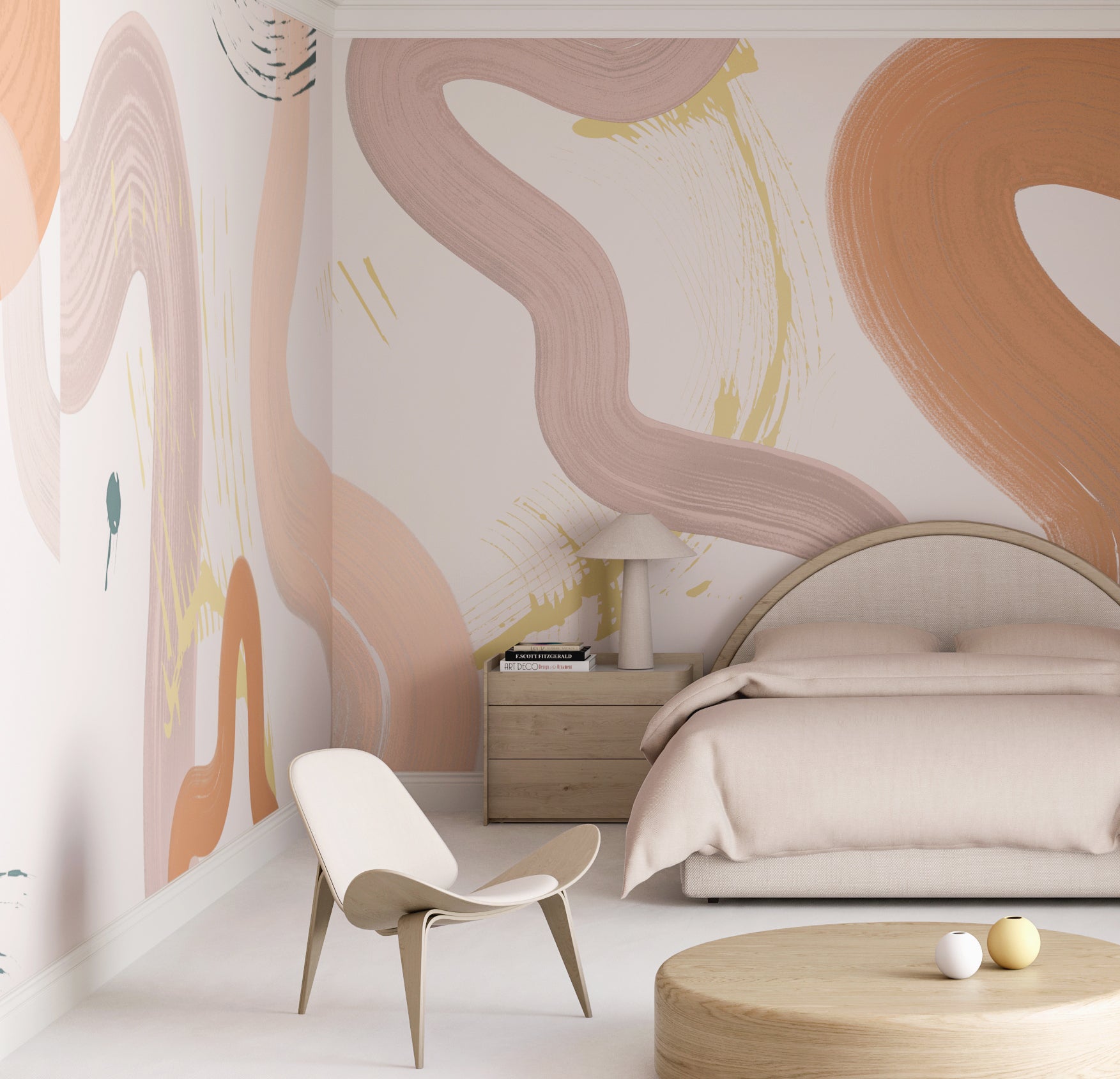 Untamed© Mural Wallpaper in Calypso