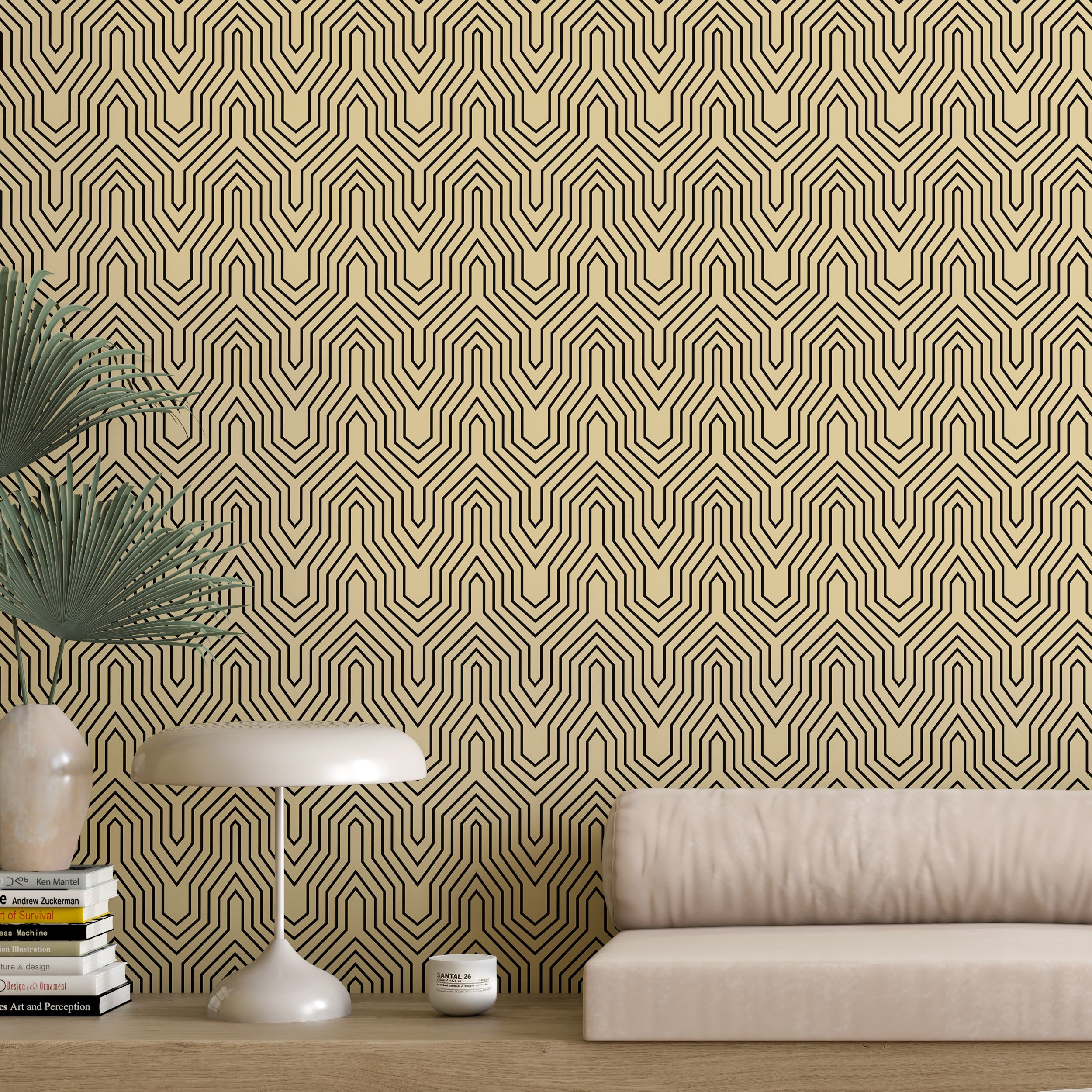 Gatsby© Wallpaper in Banana