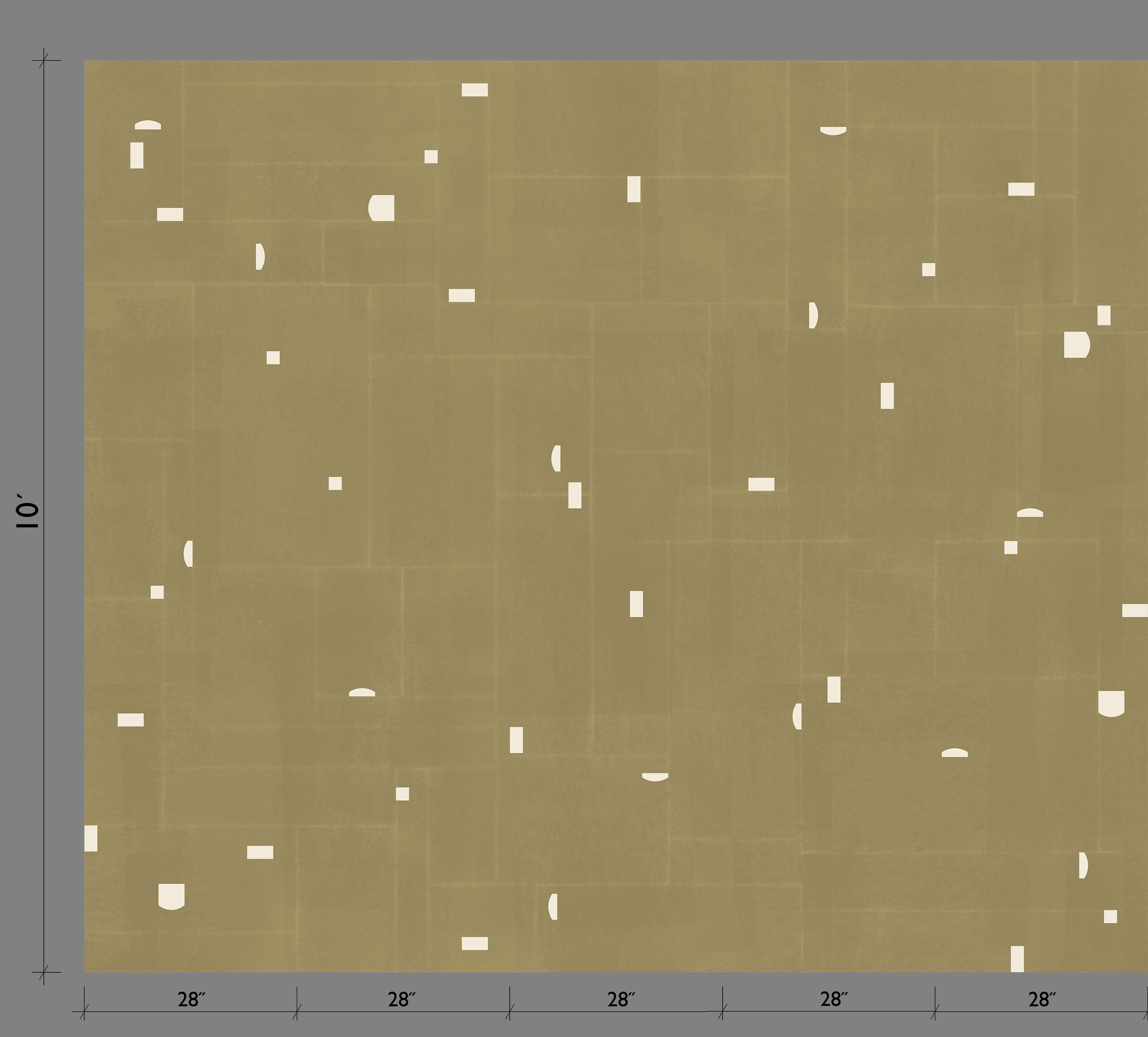 Geometrico© Wallpaper in Turtle