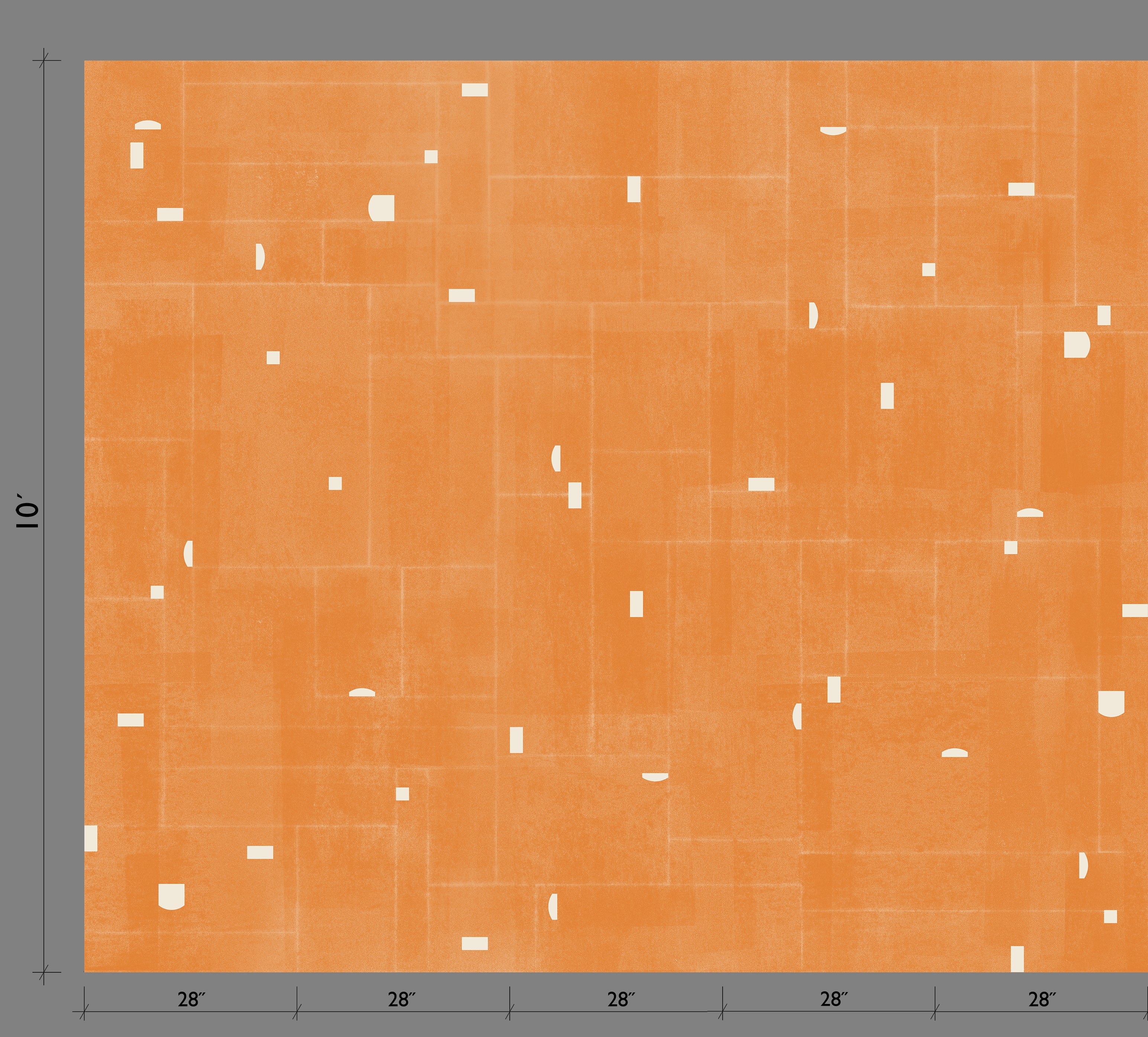 Geometrico© Wallpaper in Crush