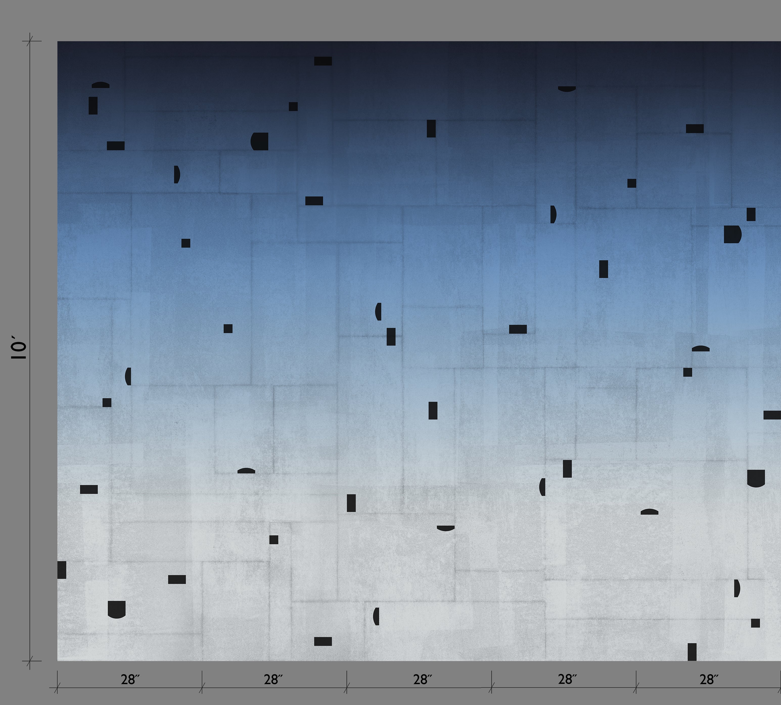 Geometrico© Wallpaper in Thunder