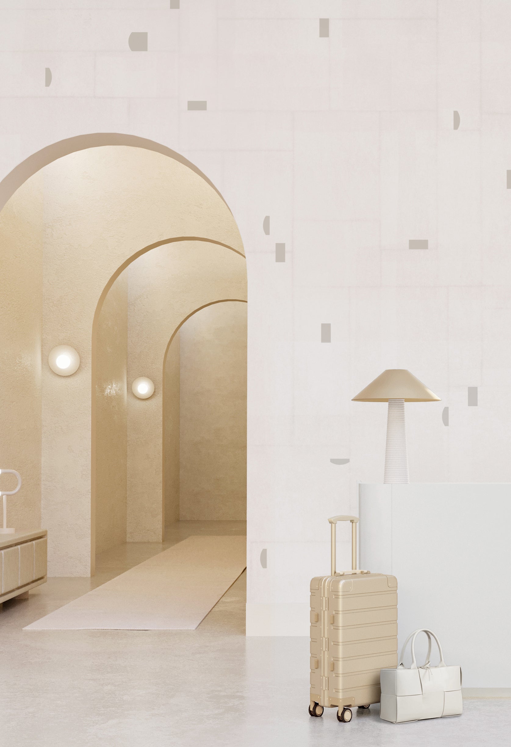 Geometrico© Wallpaper in Acid Wash