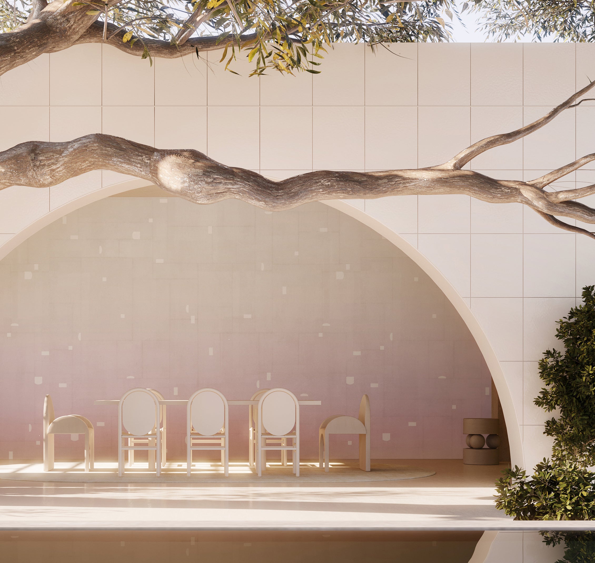 Geometrico© Wallpaper in Mirage