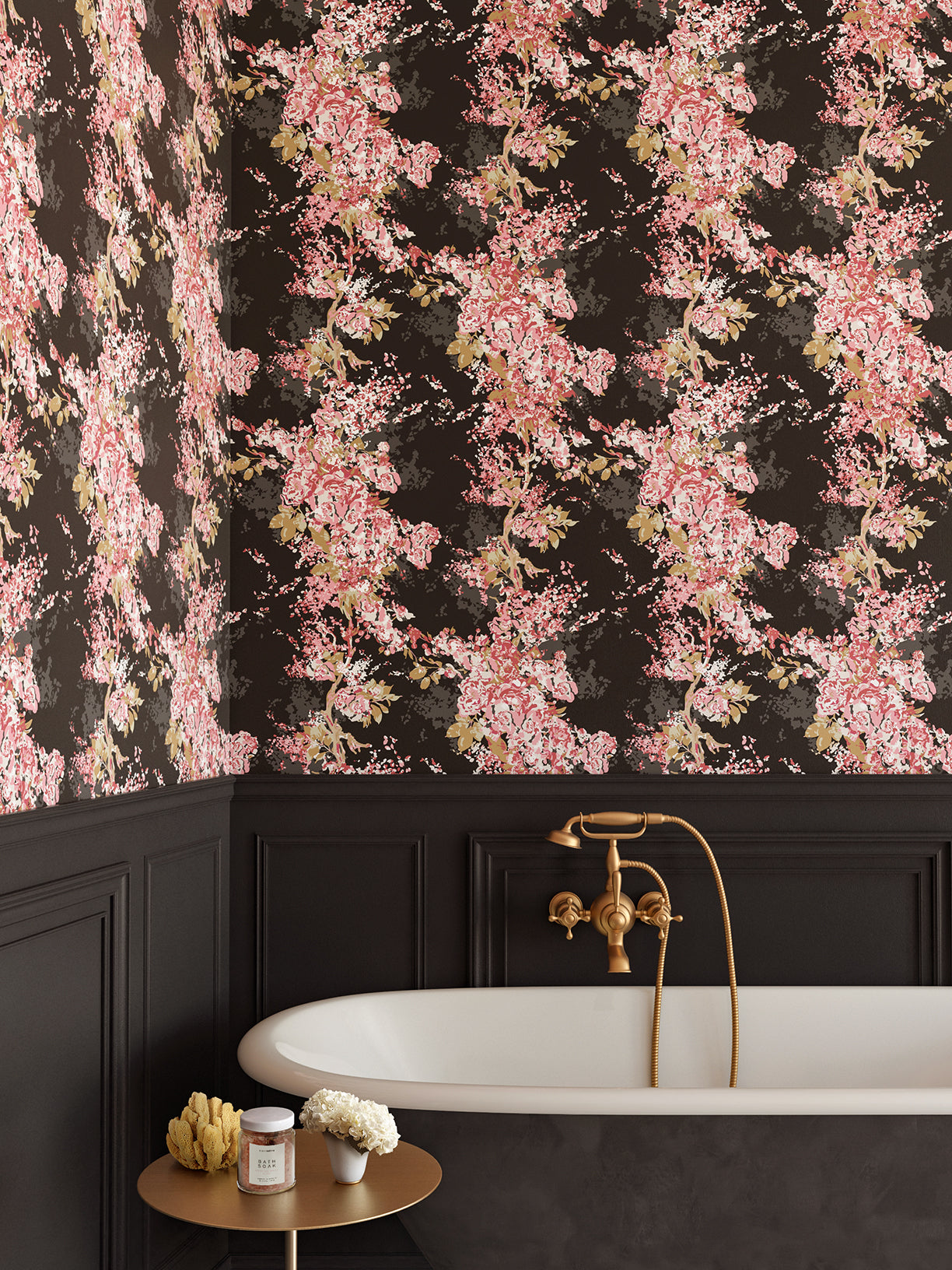 Prairie Fleur© Wallpaper in Magenta