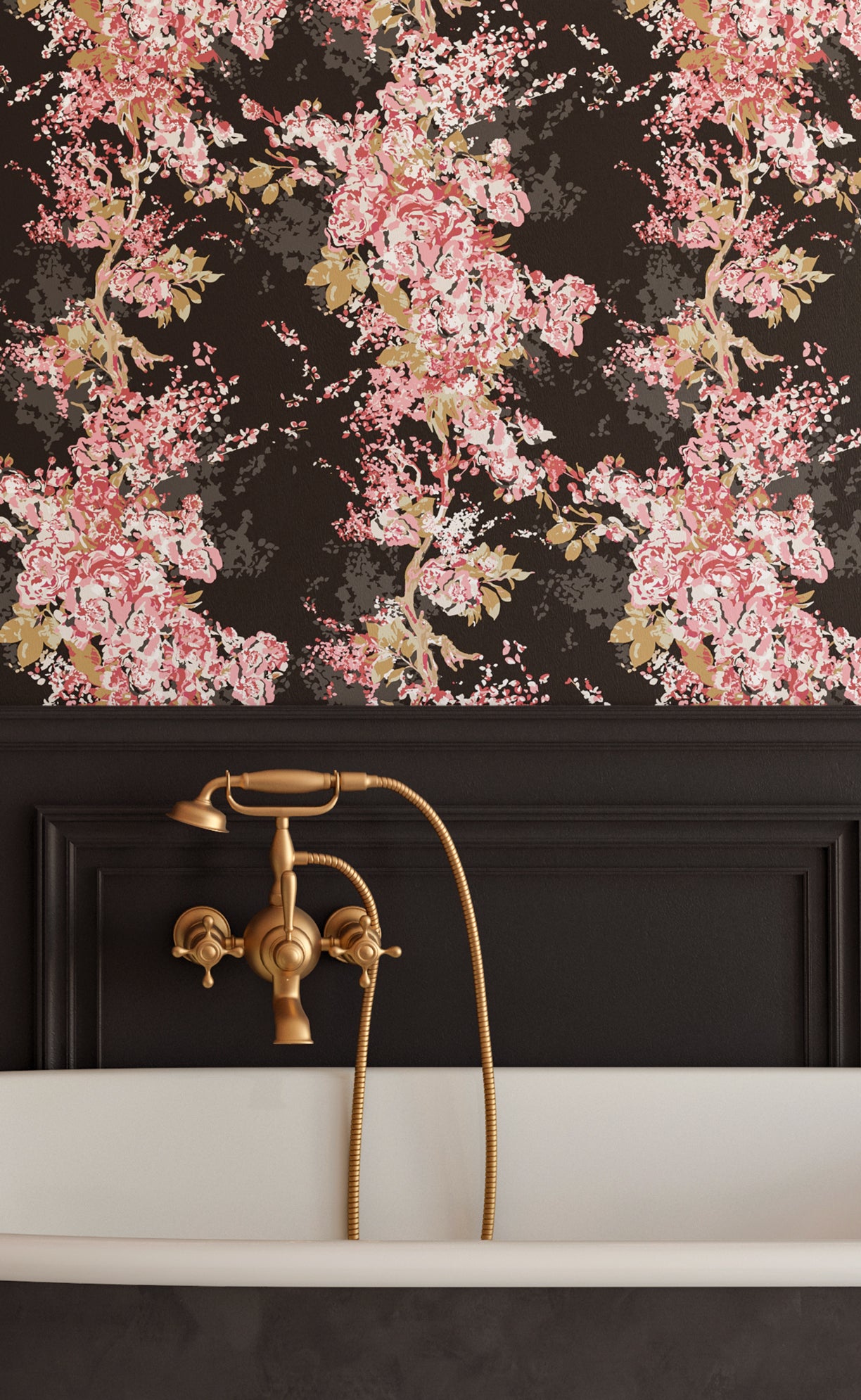 Prairie Fleur© Wallpaper in Magenta