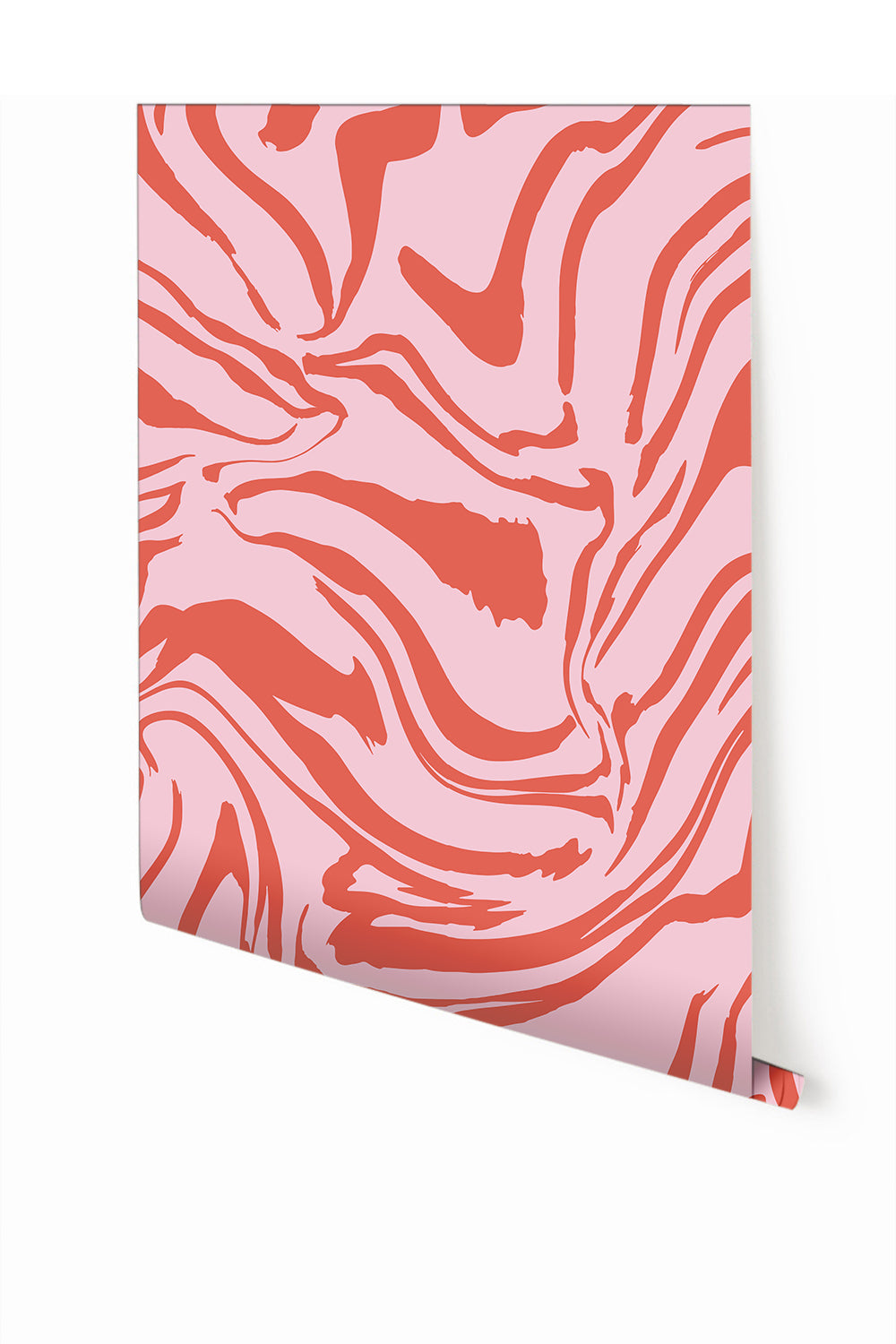 Primal© Mural Wallpaper in Hollyhock