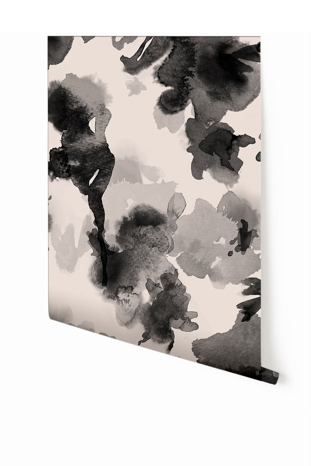 In the Flowers© Wallpaper in Black