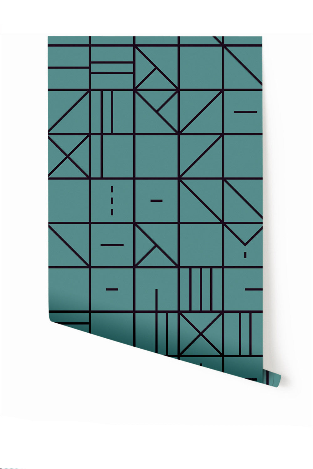 Camino Real© Wallpaper in Teal