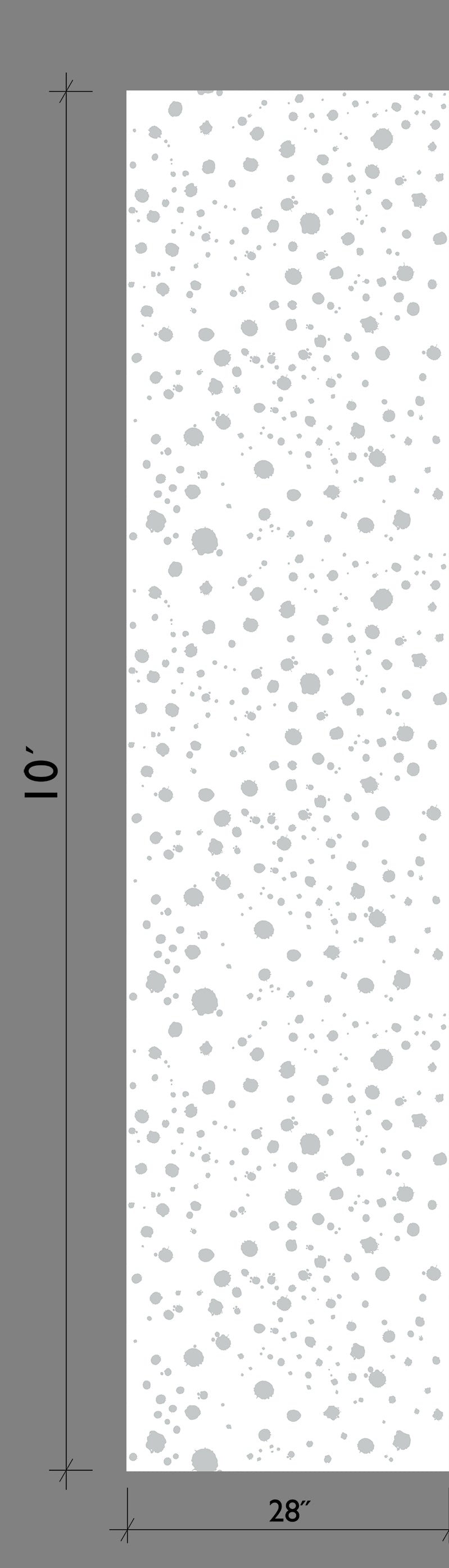 Ink Drop© Wallpaper in Grey