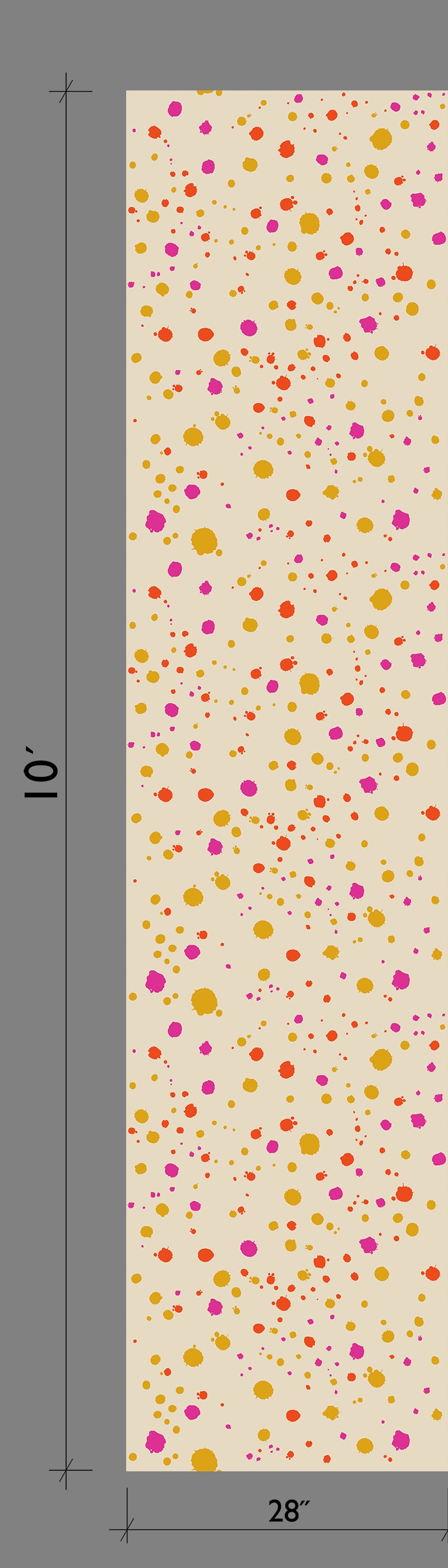 Ink Drop© Wallpaper in Starburst