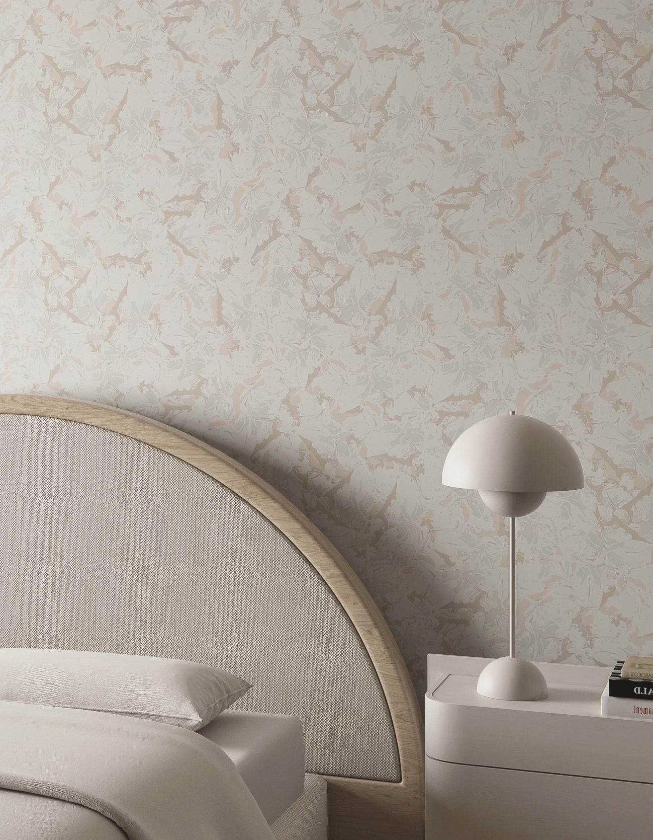 Iris© Wallpaper in Dove