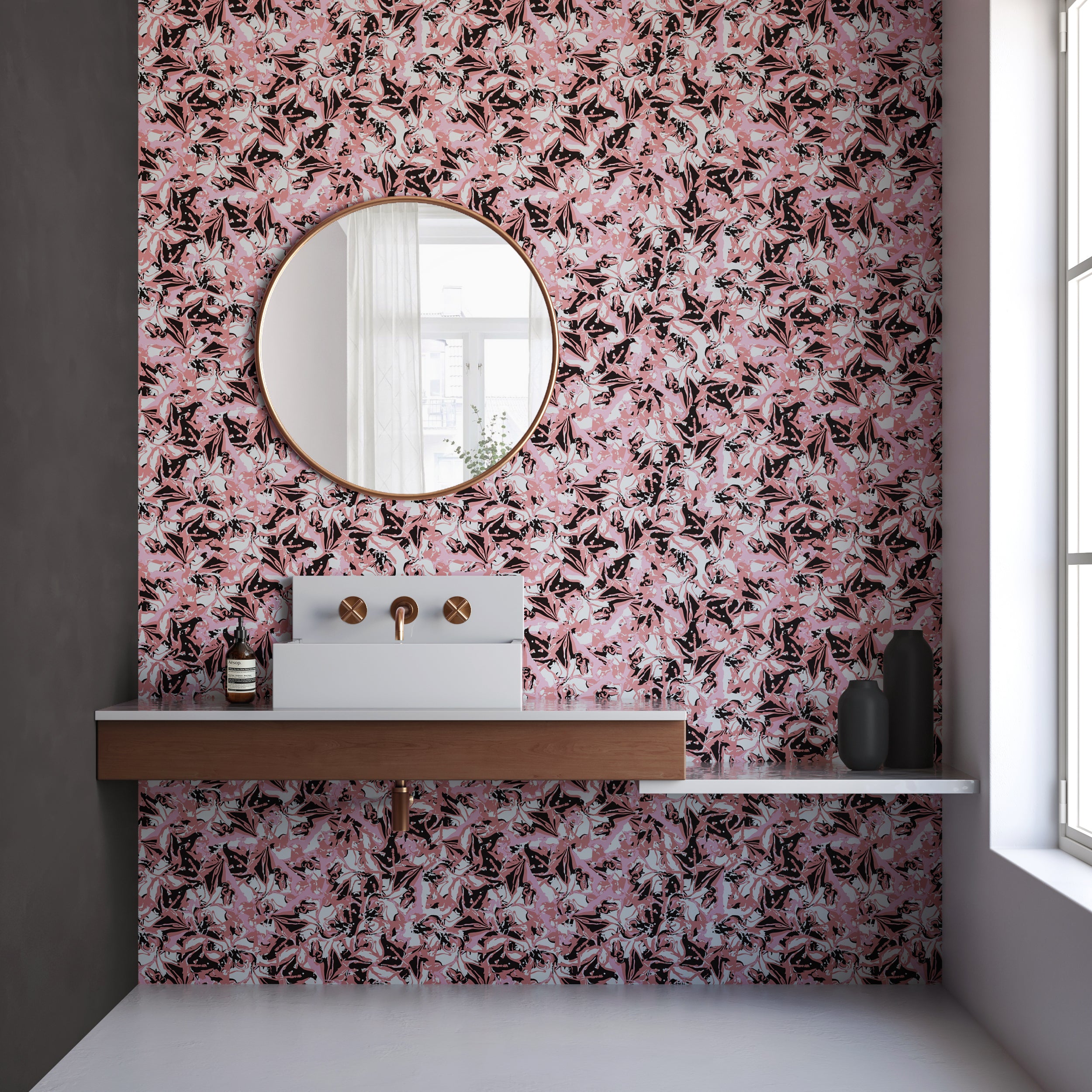 Iris© Wallpaper in Chinatown