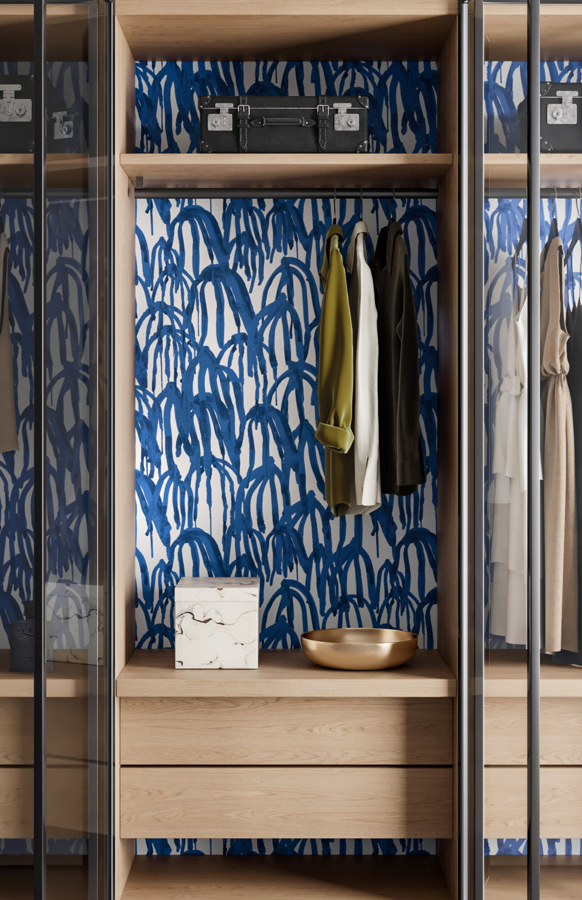 Kelp© Wallpaper in Blue