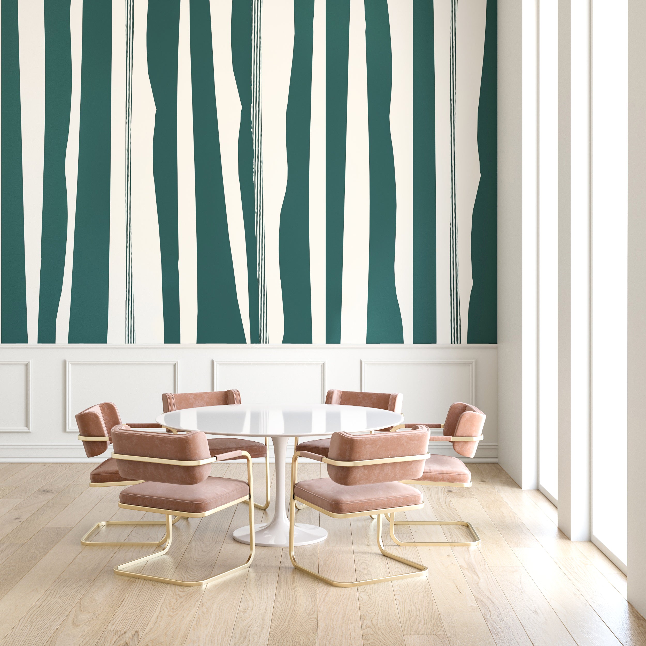 Longitude© Mural Wallpaper in Forest