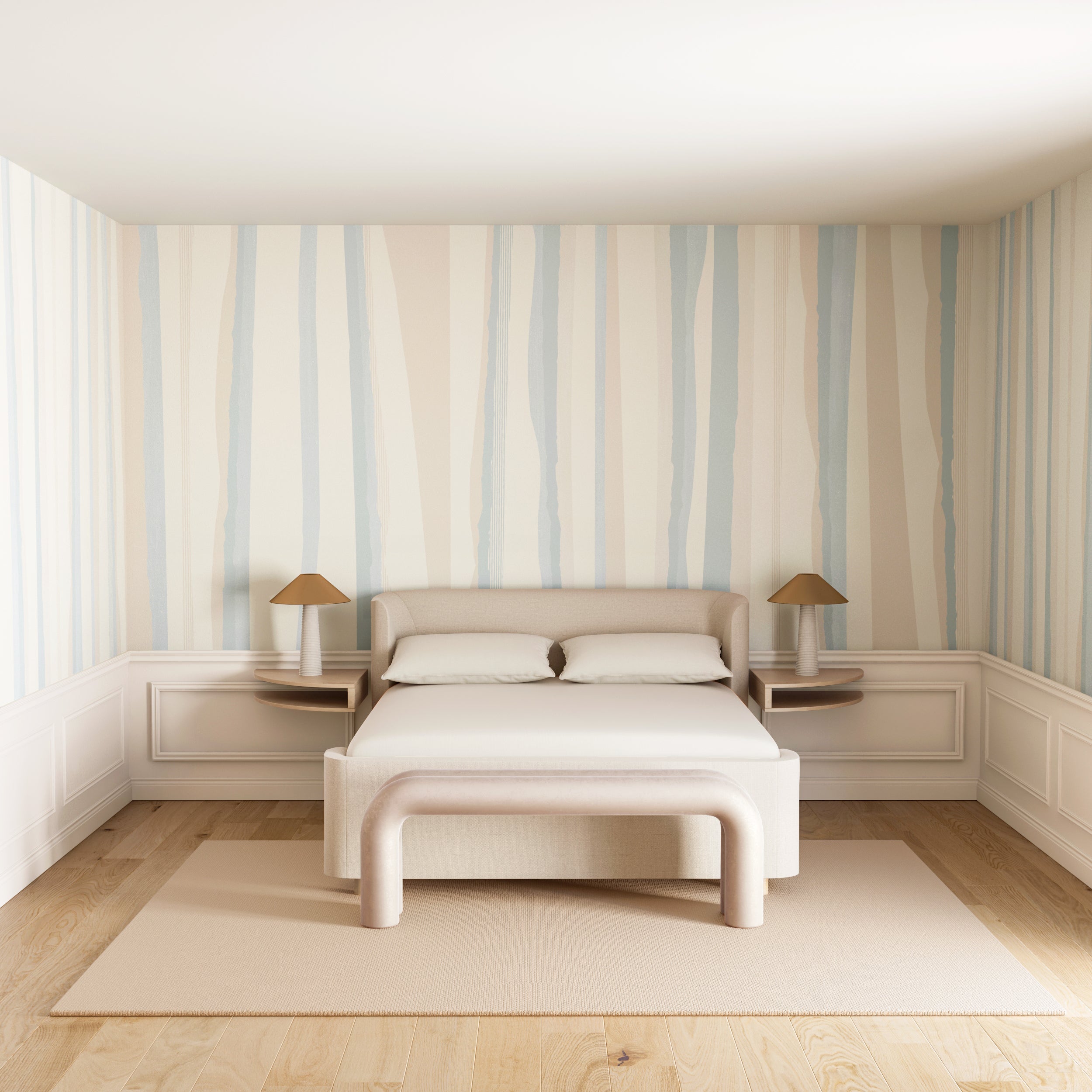 Longitude© Mural Wallpaper in Hampton