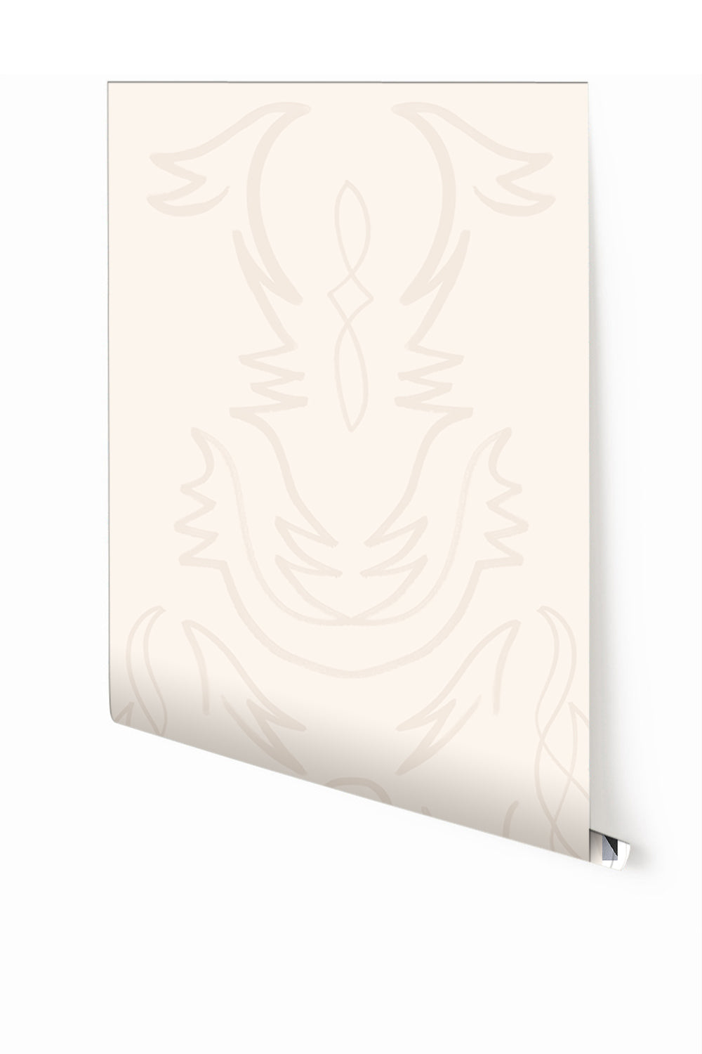 Side Saddle© Wallpaper in Milk