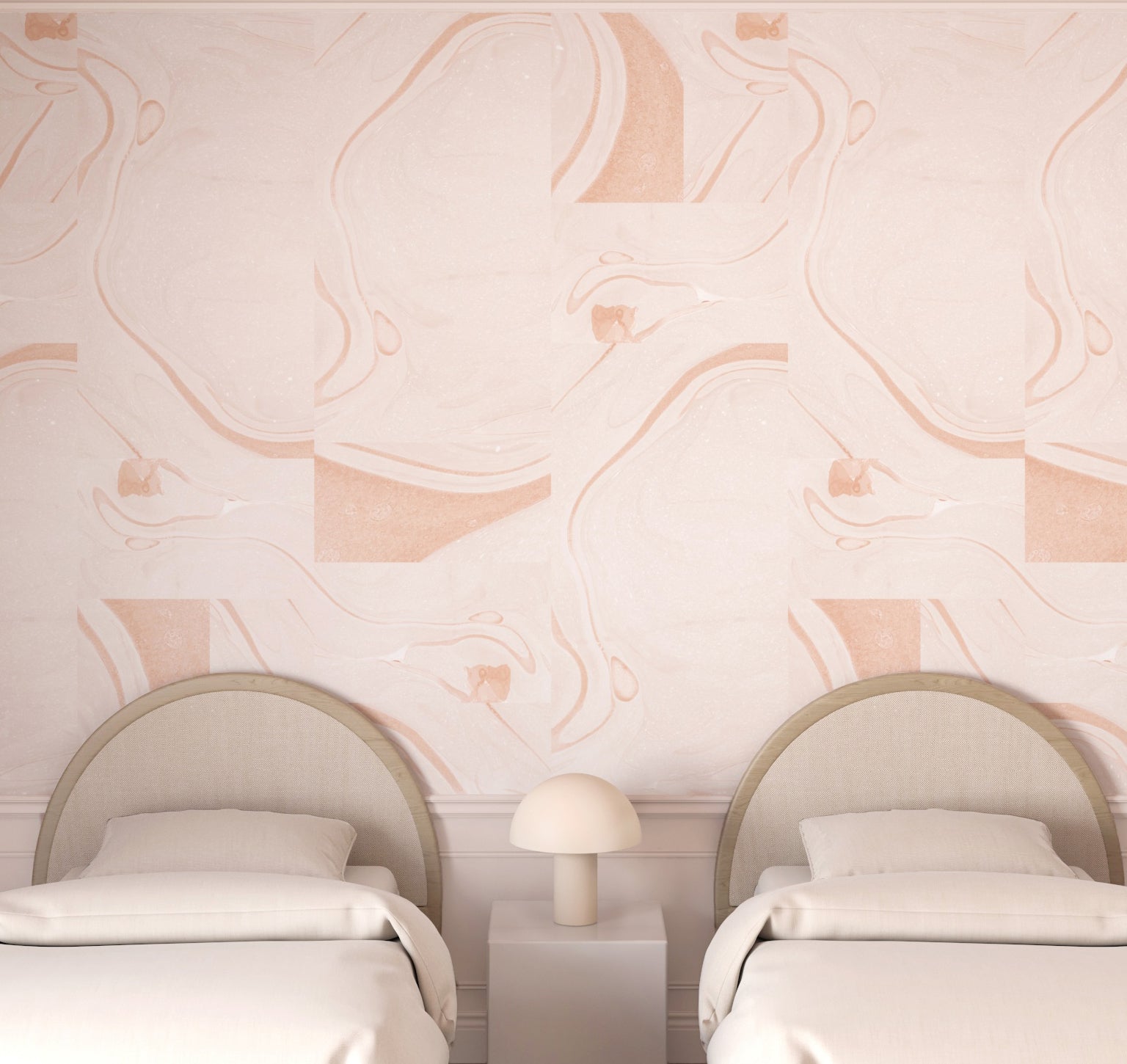 Magma© Wallpaper in Pink