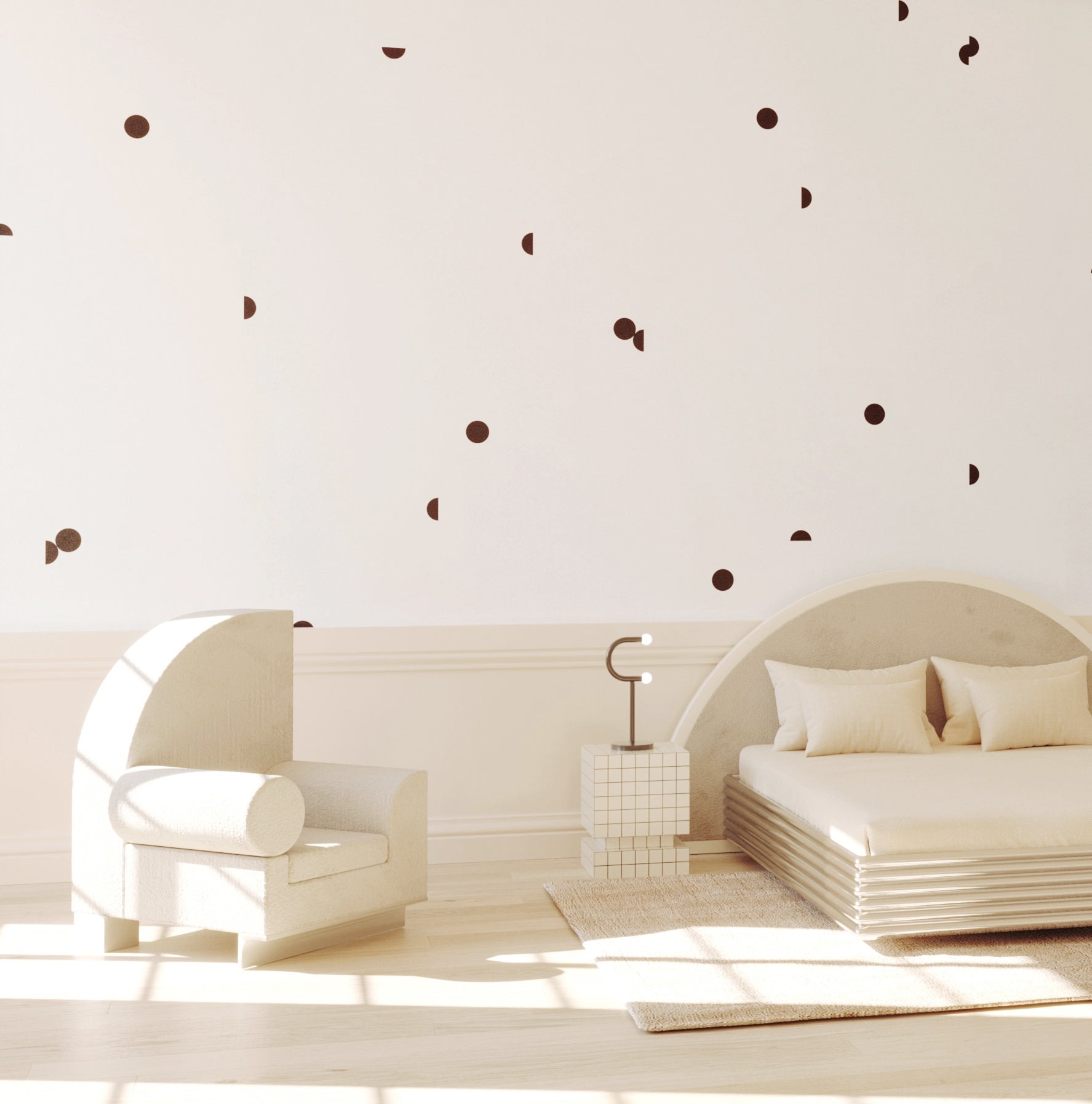 Mezzaluna© Wallpaper in Black + White