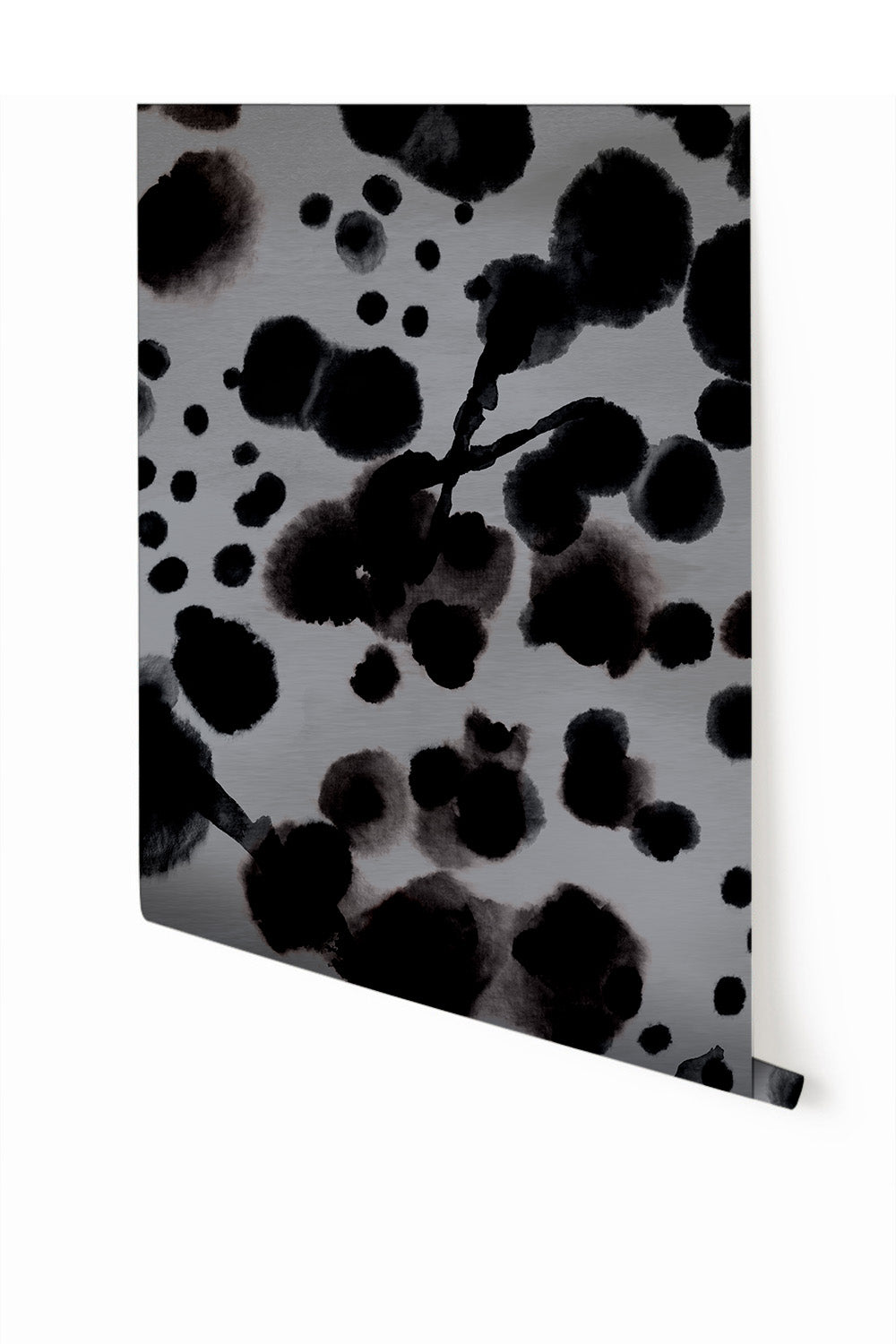 Midnight Oil© Wallpaper in Stone Blue