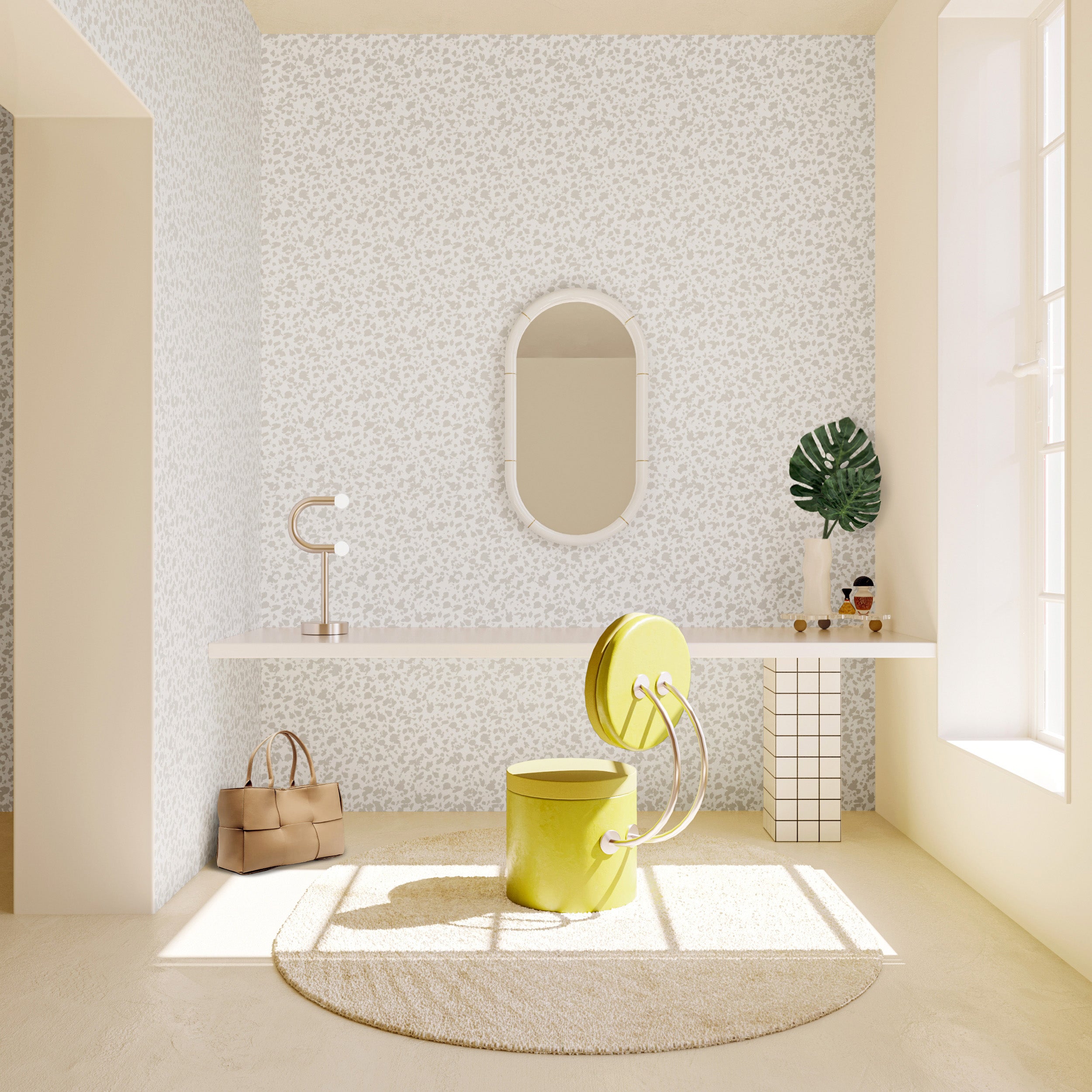 Milano© Wallpaper in Acid Wash