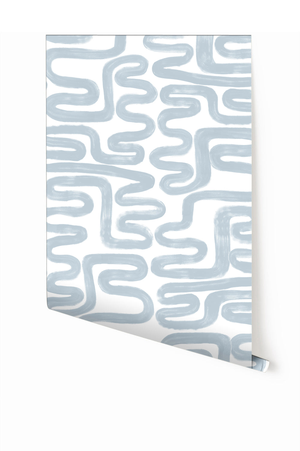 Azteca© Wallpaper in Pale Blue