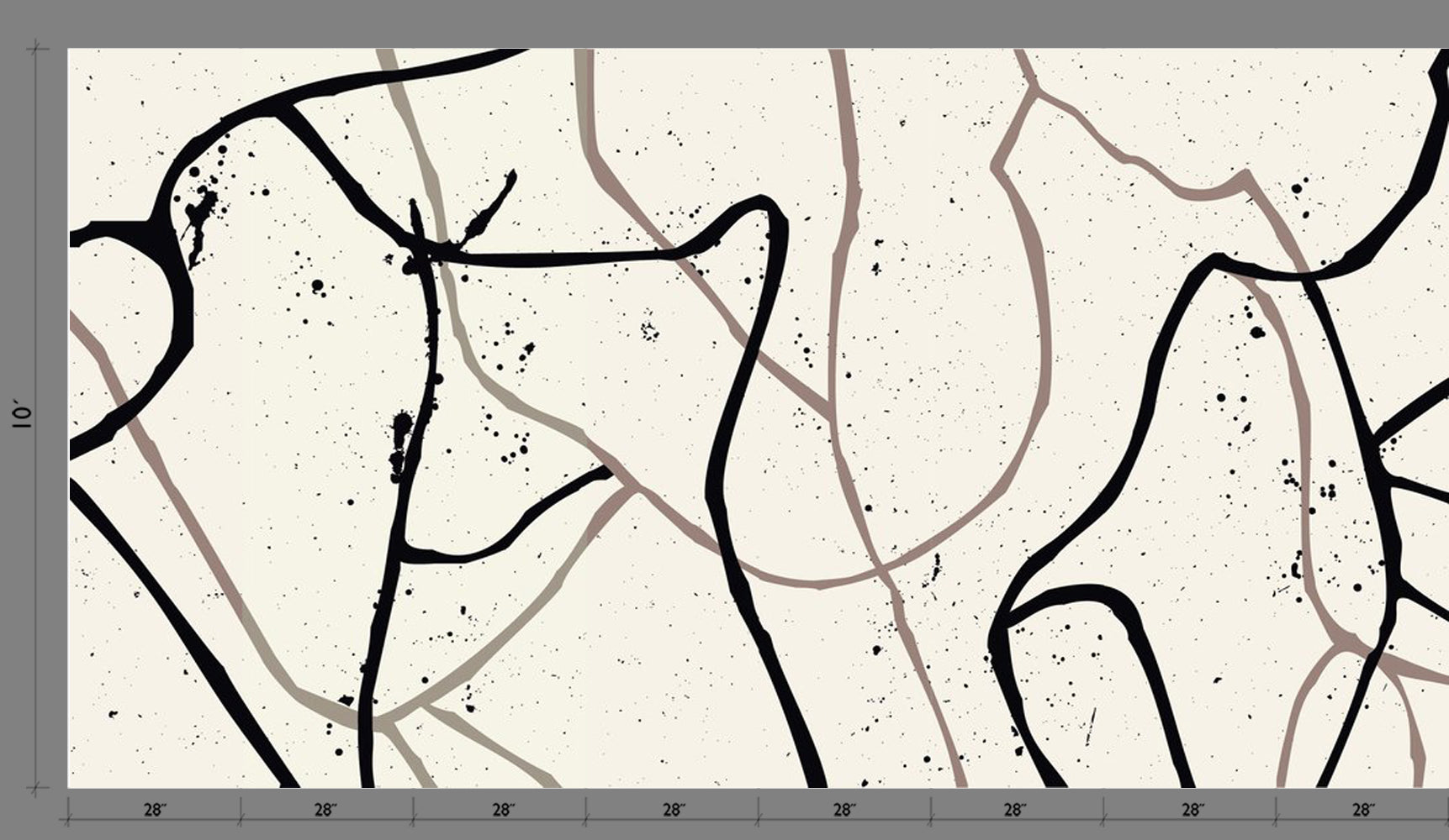 Playground© Mural Wallpaper in Stone