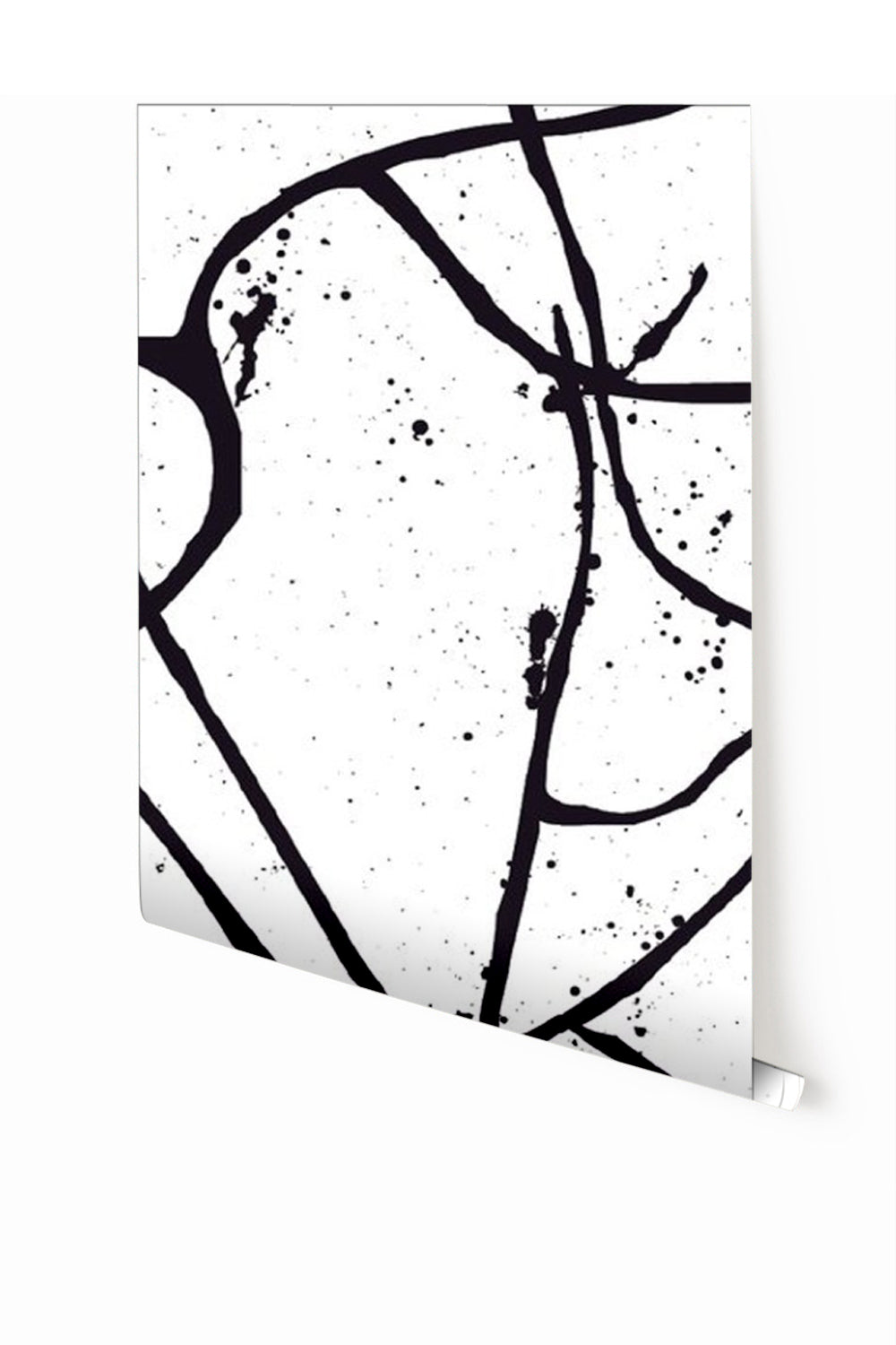 Playground© Mural Wallpaper in Black + White