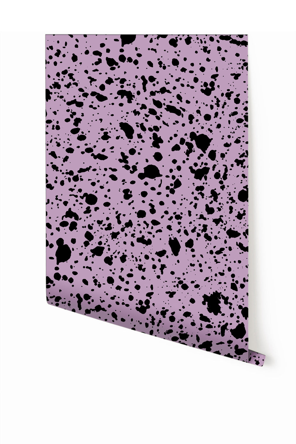 Appaloosa© Mural Wallpaper in Purple + Black