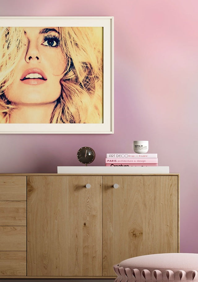 Electricity© Mural Wallpaper in Purple Haze