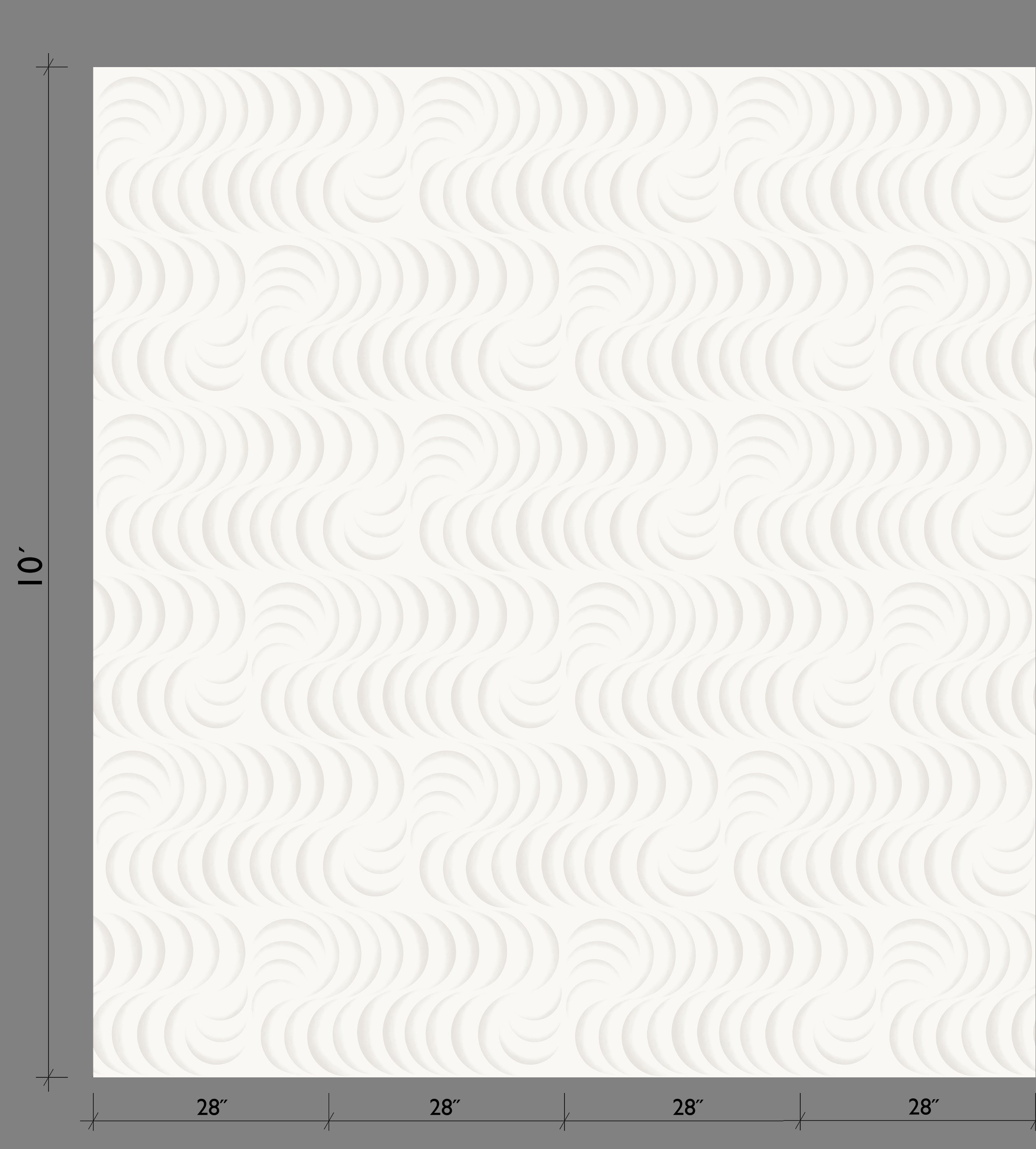 Petite Coque© Wallpaper in Acid Wash