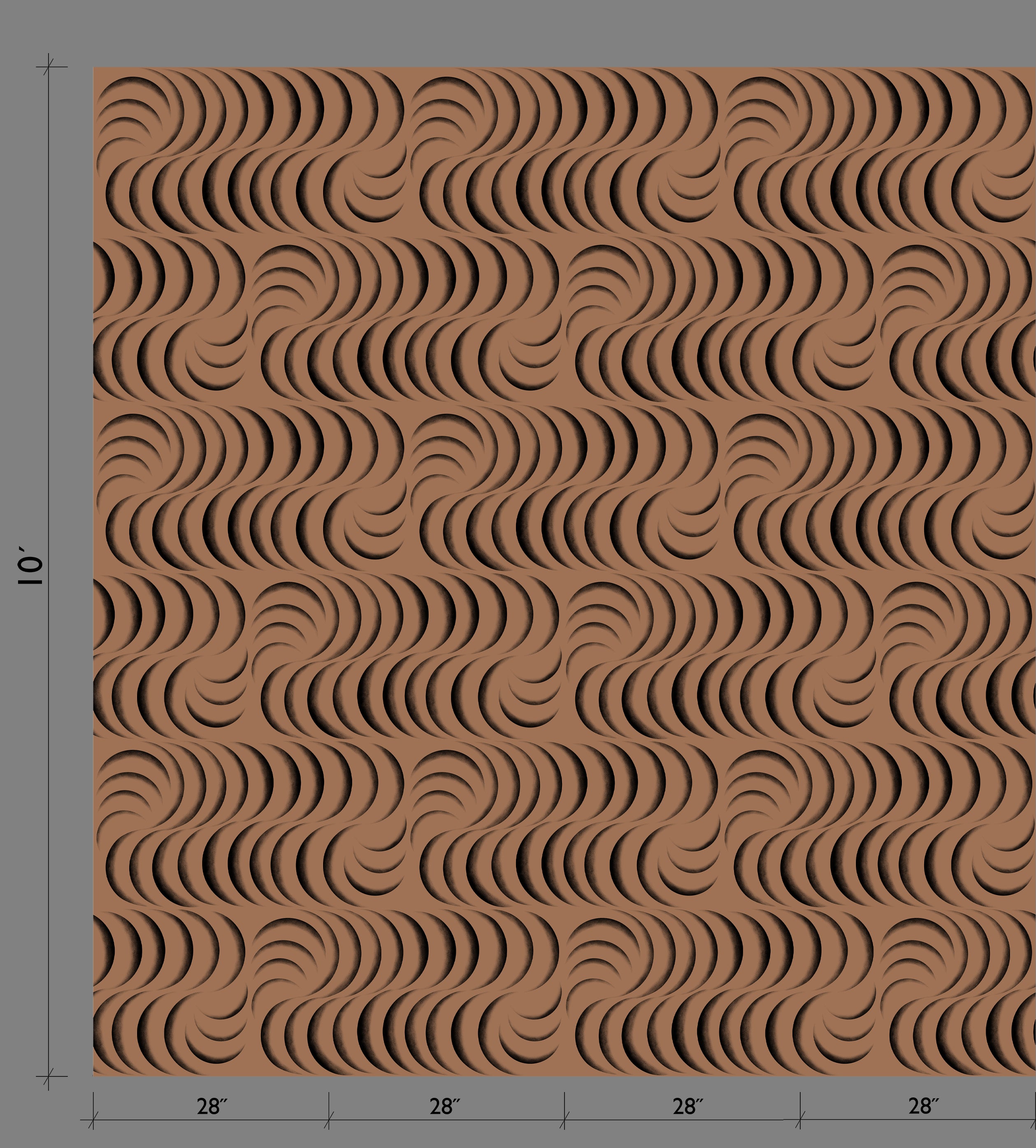 Petite Coque© Wallpaper in Beetlejuice + Black