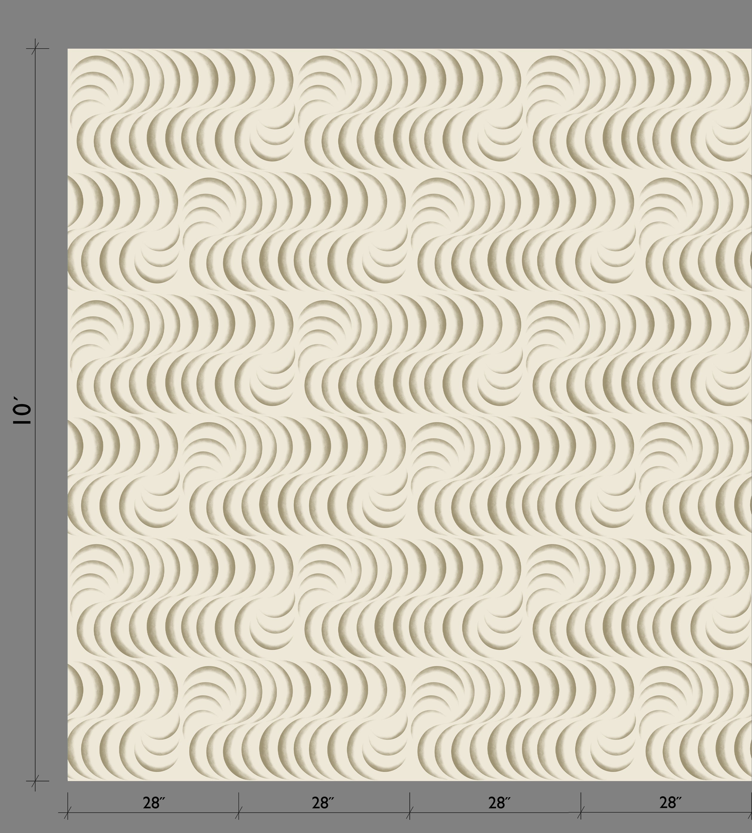 Petite Coque© Wallpaper in Turtle