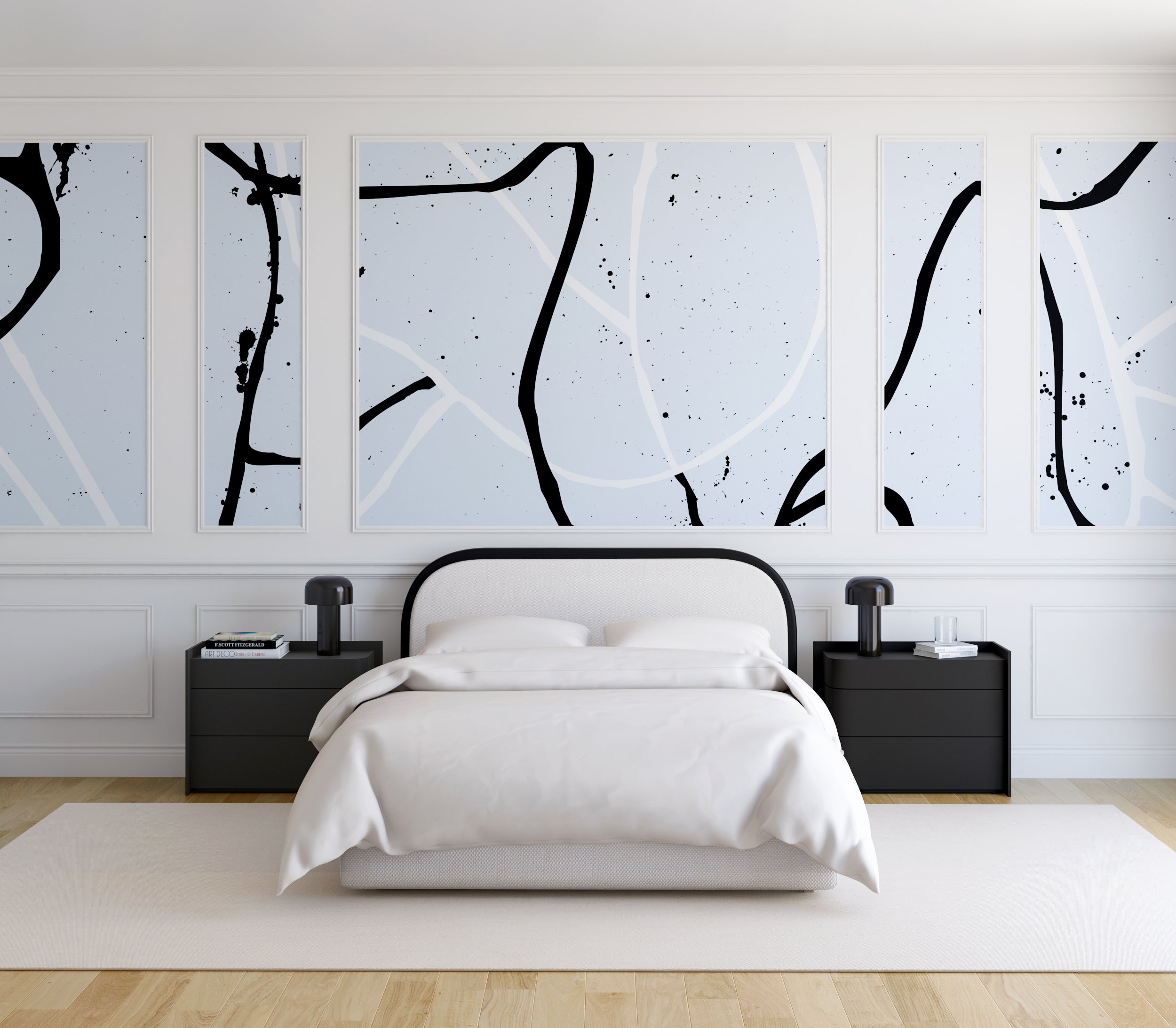 Playground© Mural Wallpaper in Ice