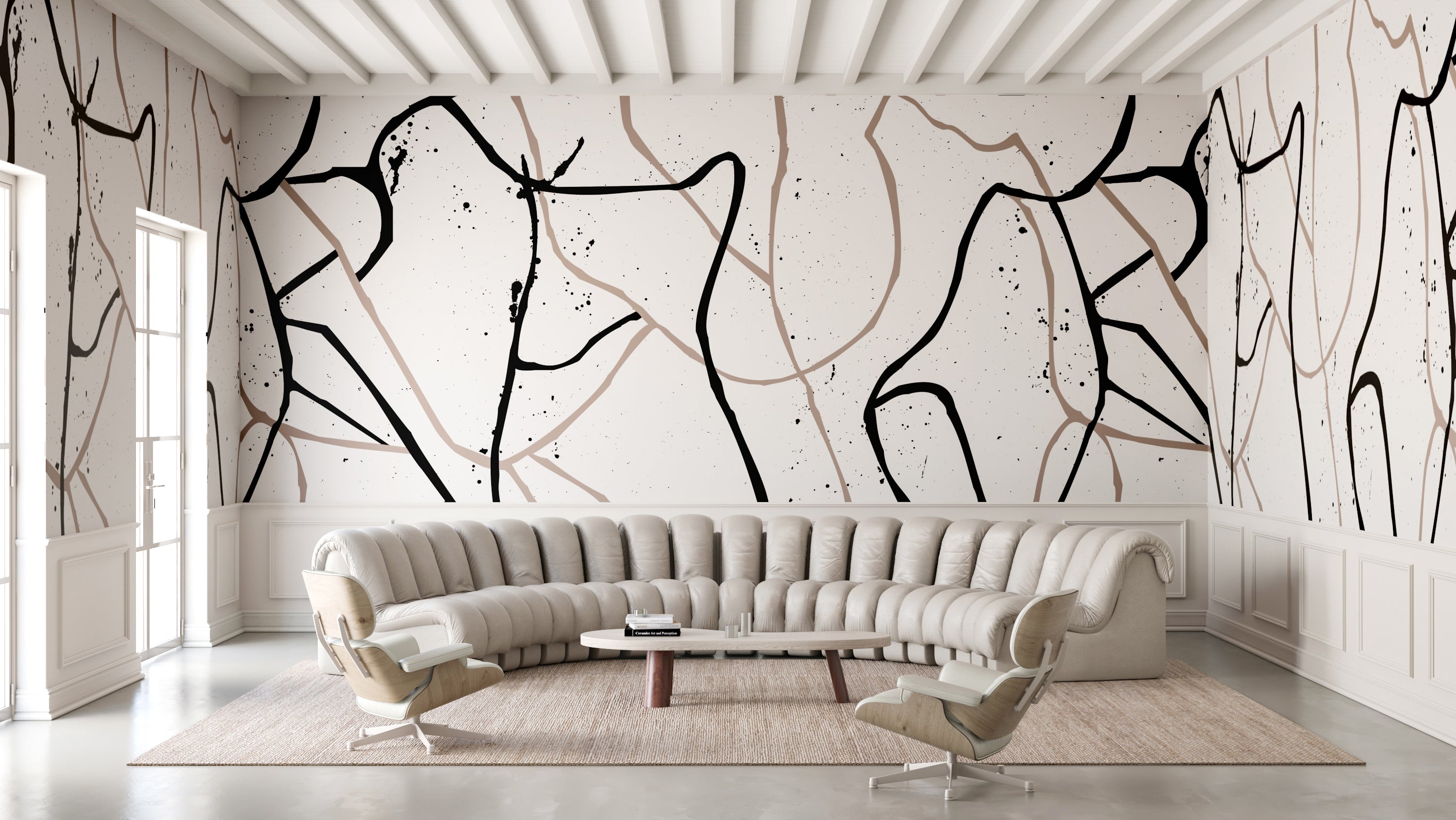 Playground© Mural Wallpaper in Stone