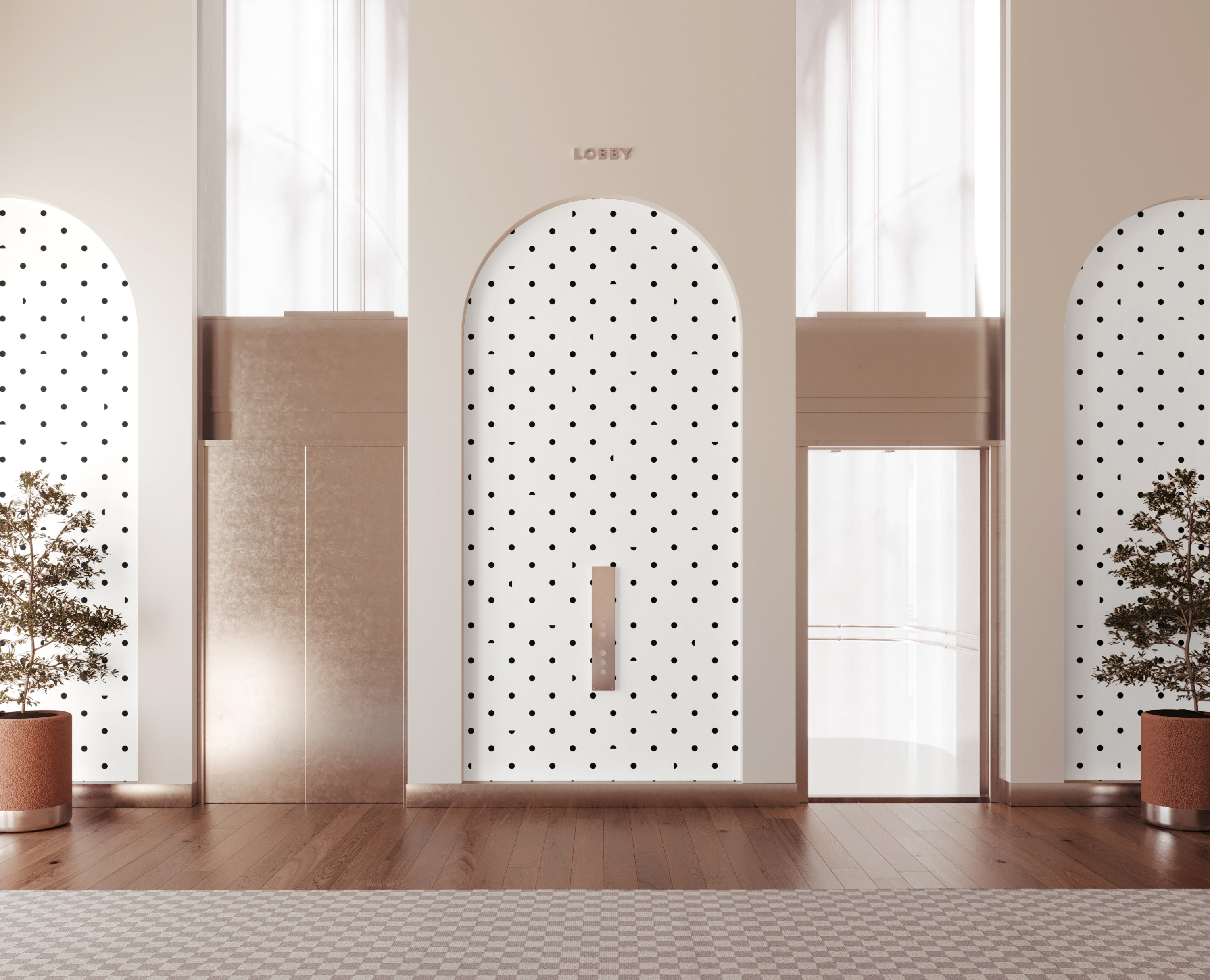 Pretty Woman© Wallpaper in Black + White