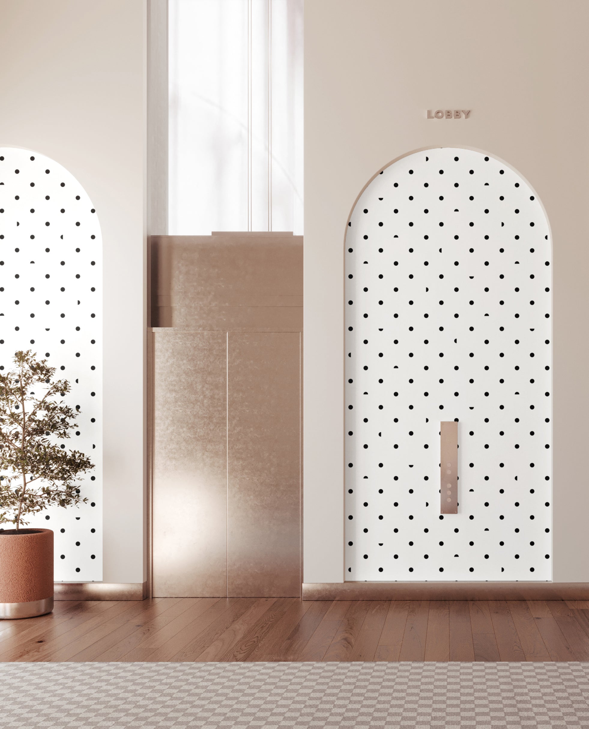 Pretty Woman© Wallpaper in Black + White