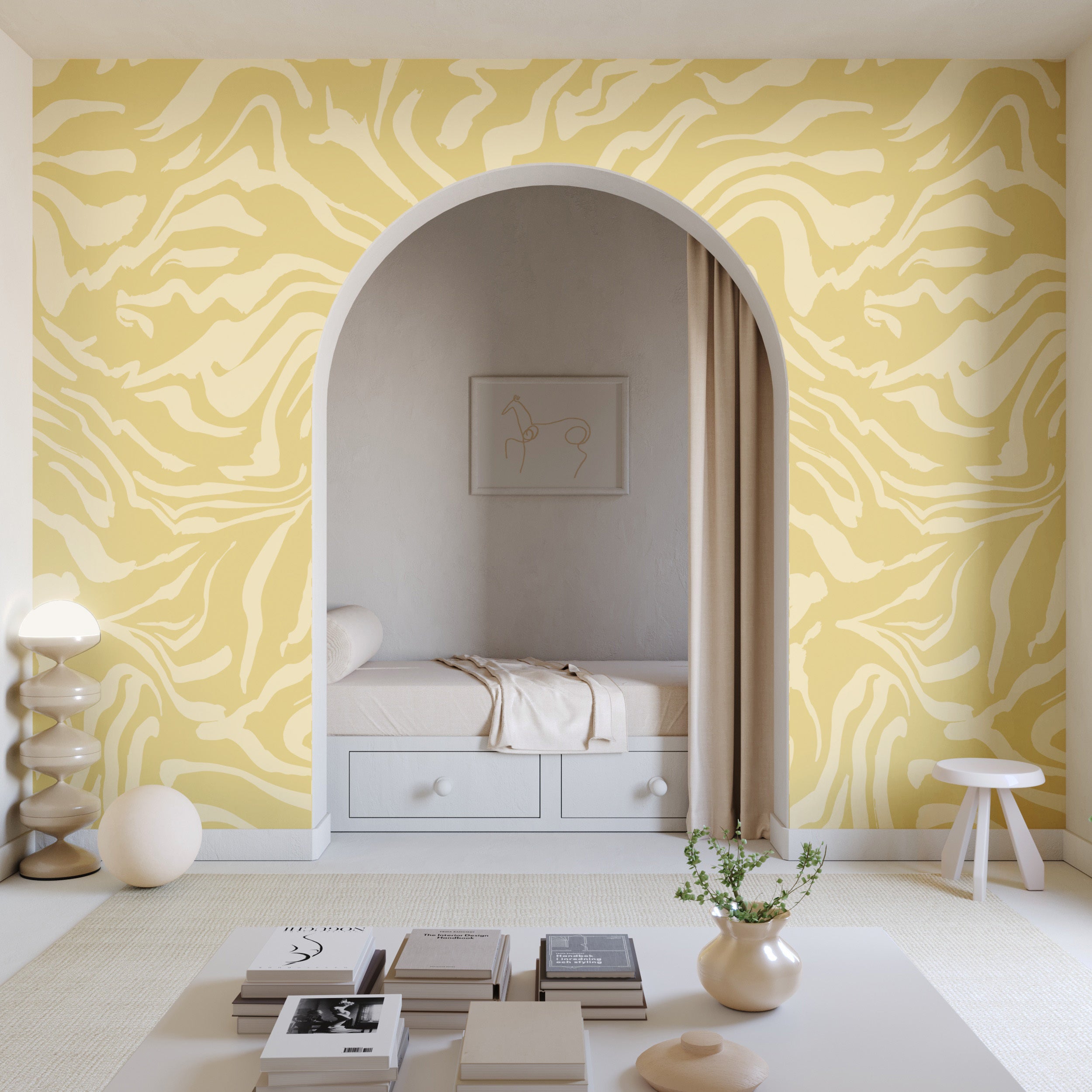 Primal© Mural Wallpaper in Yellowstone