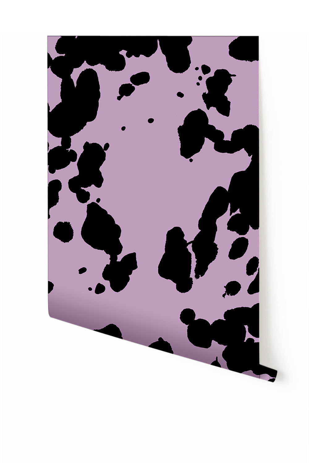 Bovine© Wallpaper in Purple + Black