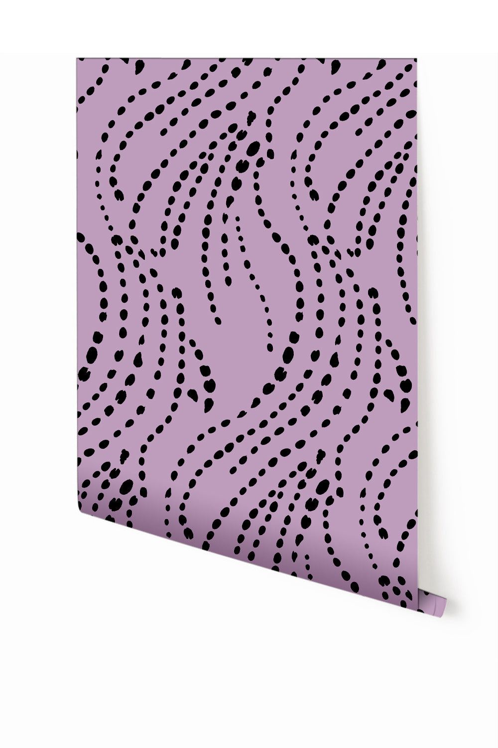 Branding Iron© Wallpaper in Purple + Black