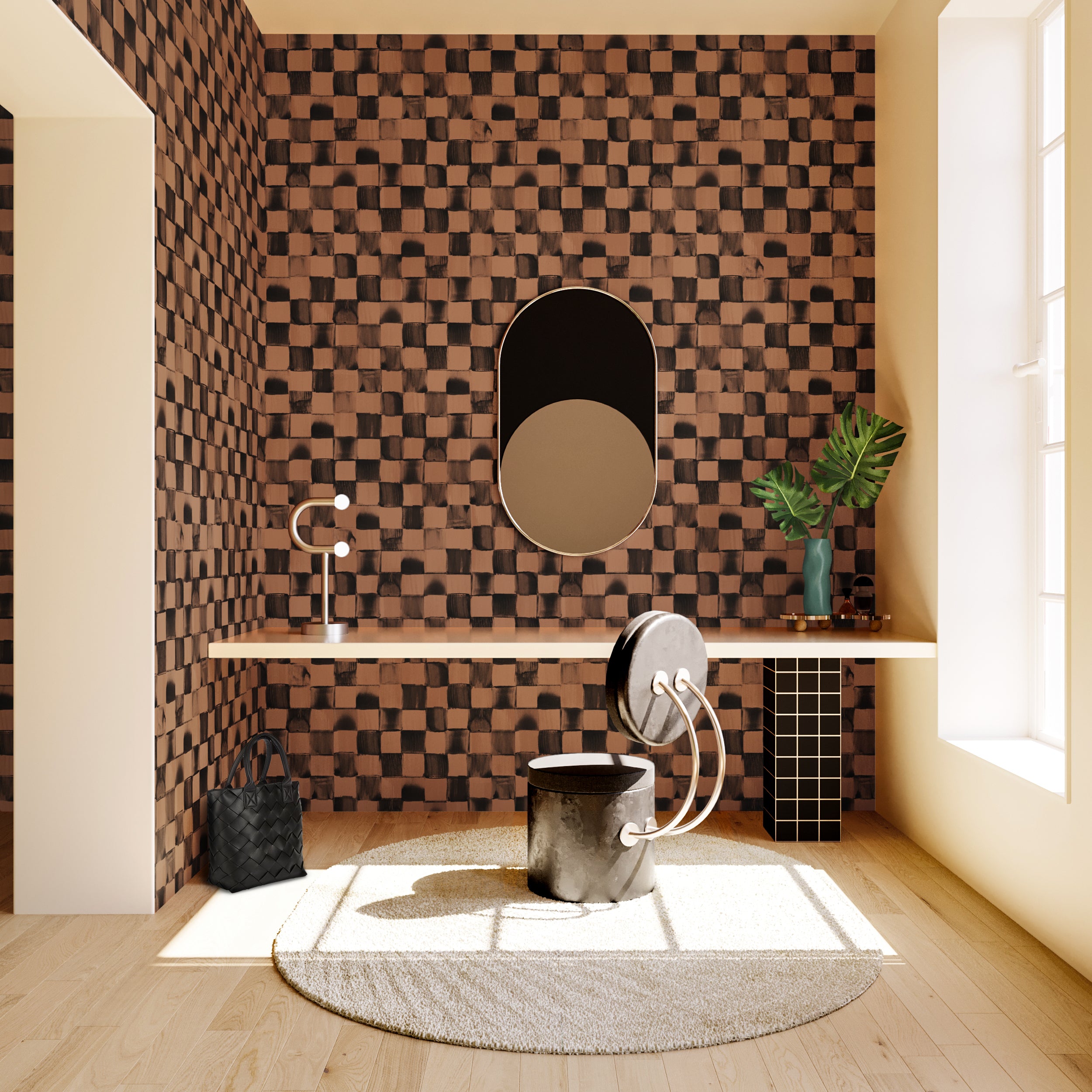 Quadrata© Wallpaper in Beetlejuice + Black