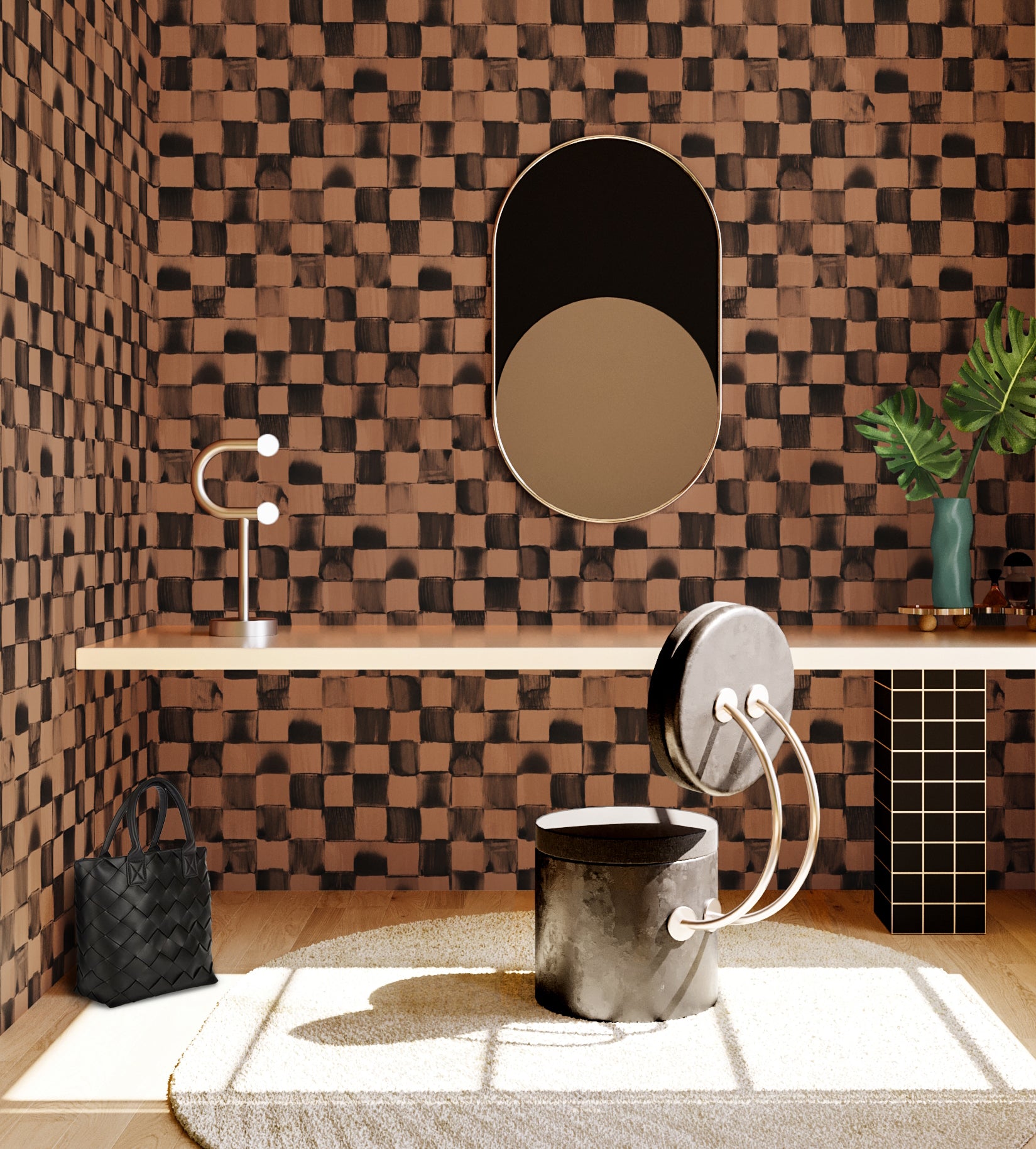 Quadrata© Wallpaper in Beetlejuice + Black