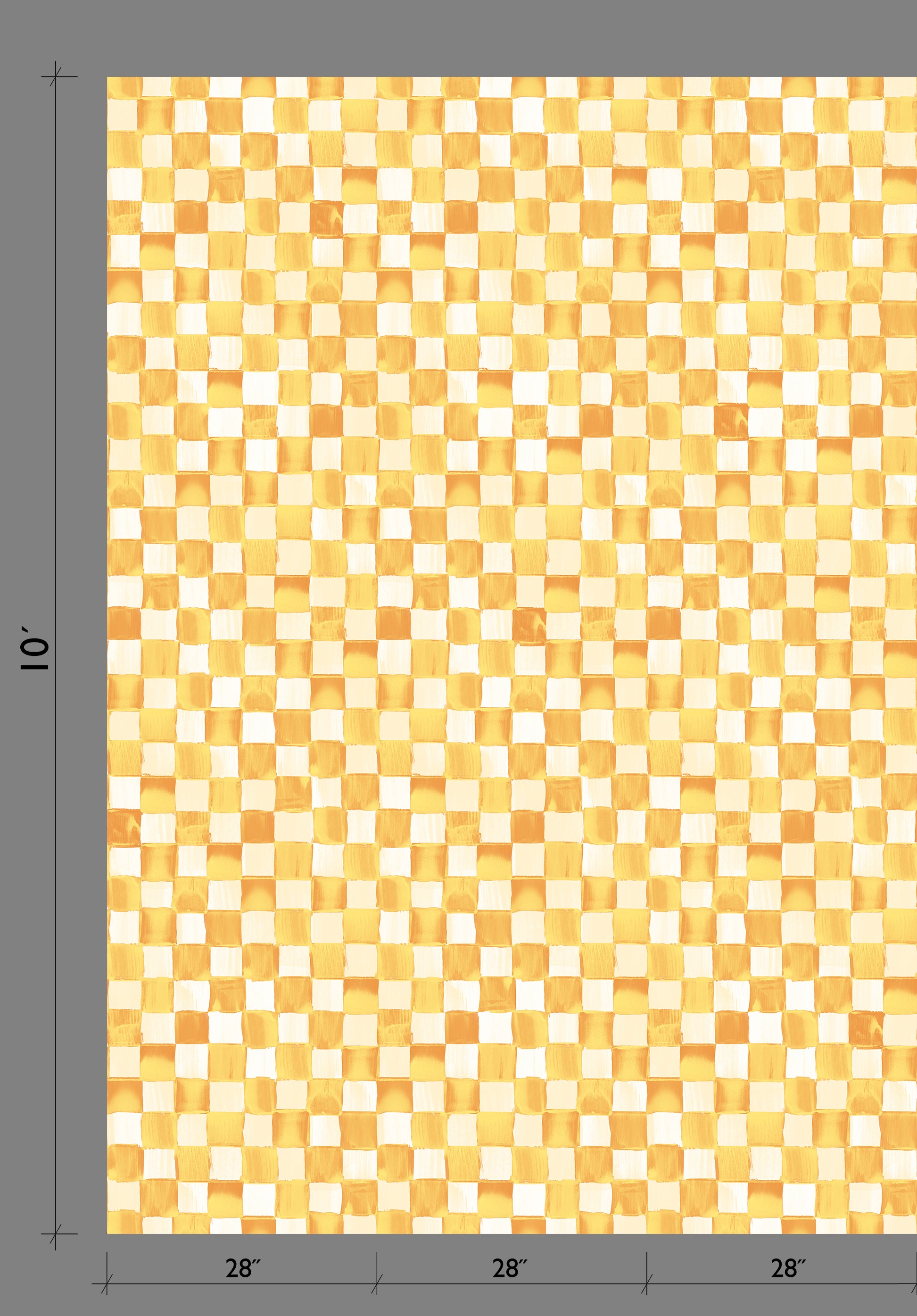 Quadrata© Wallpaper in Sunkist