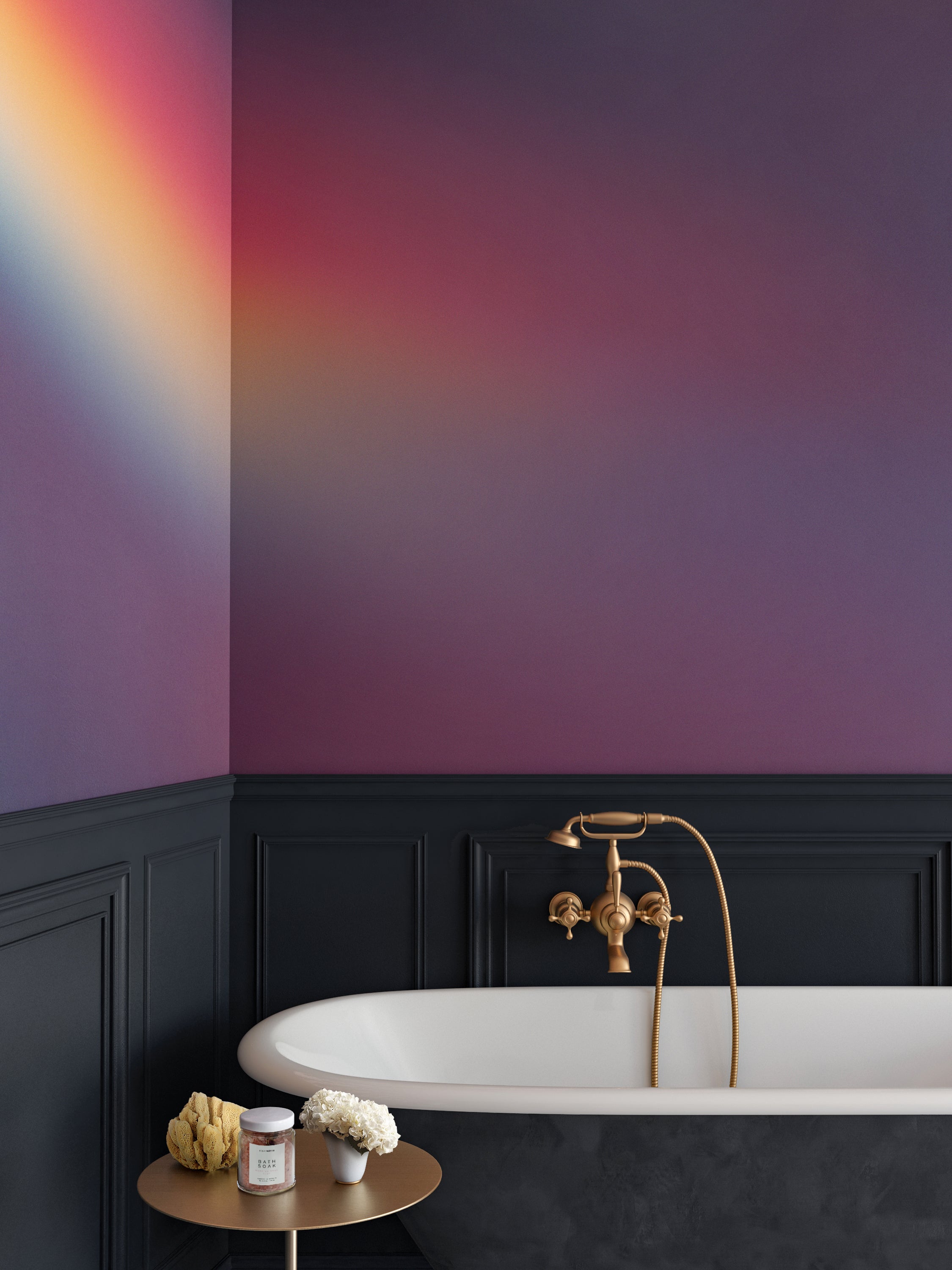 Rey© Mural Wallpaper in Disco