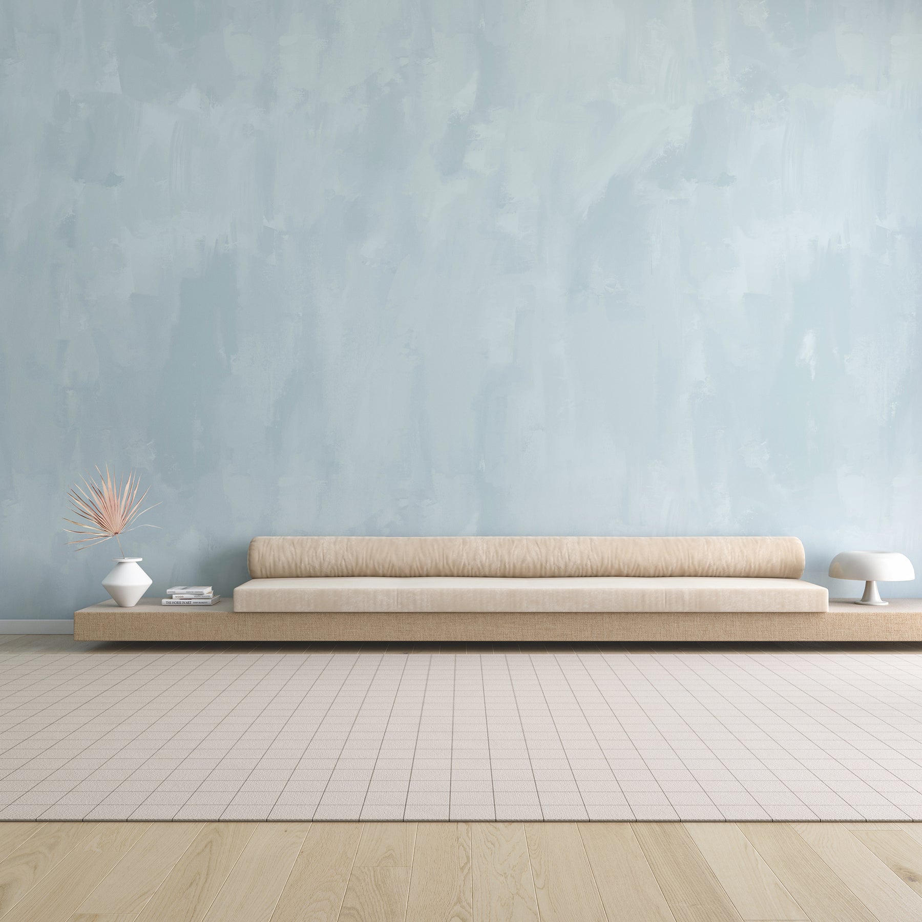 Rock Steady© Mural Wallpaper in Sky