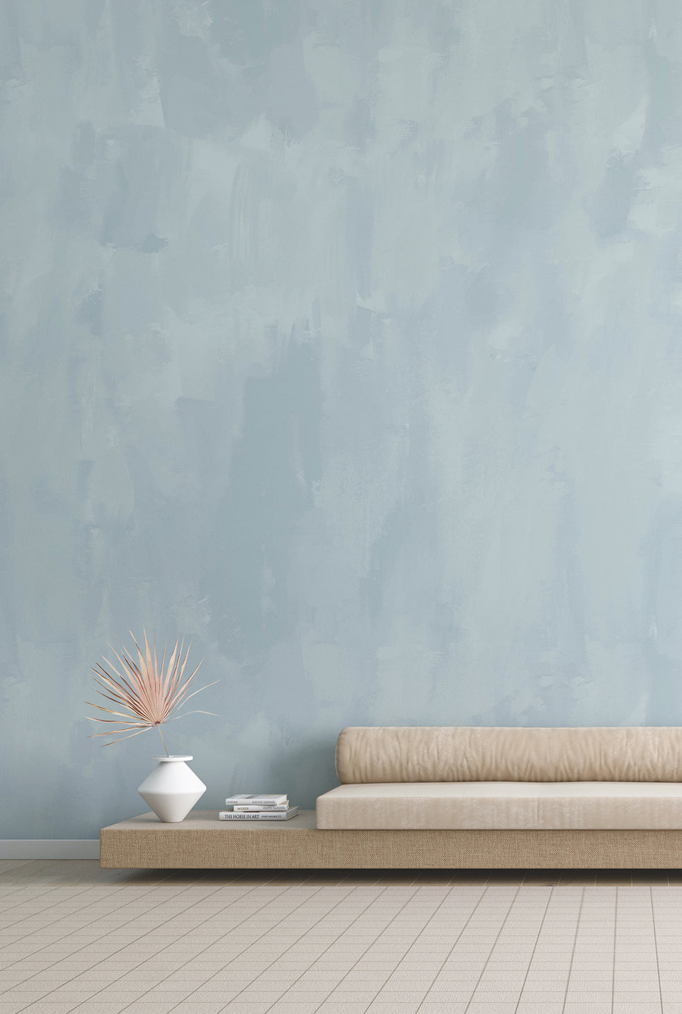 Rock Steady© Mural Wallpaper in Sky