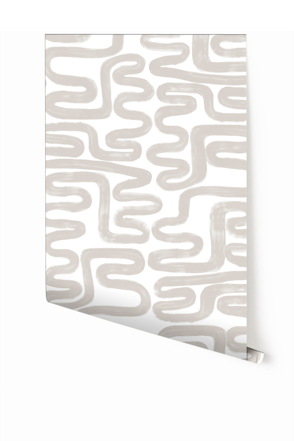 Azteca© Wallpaper in Soft Grey