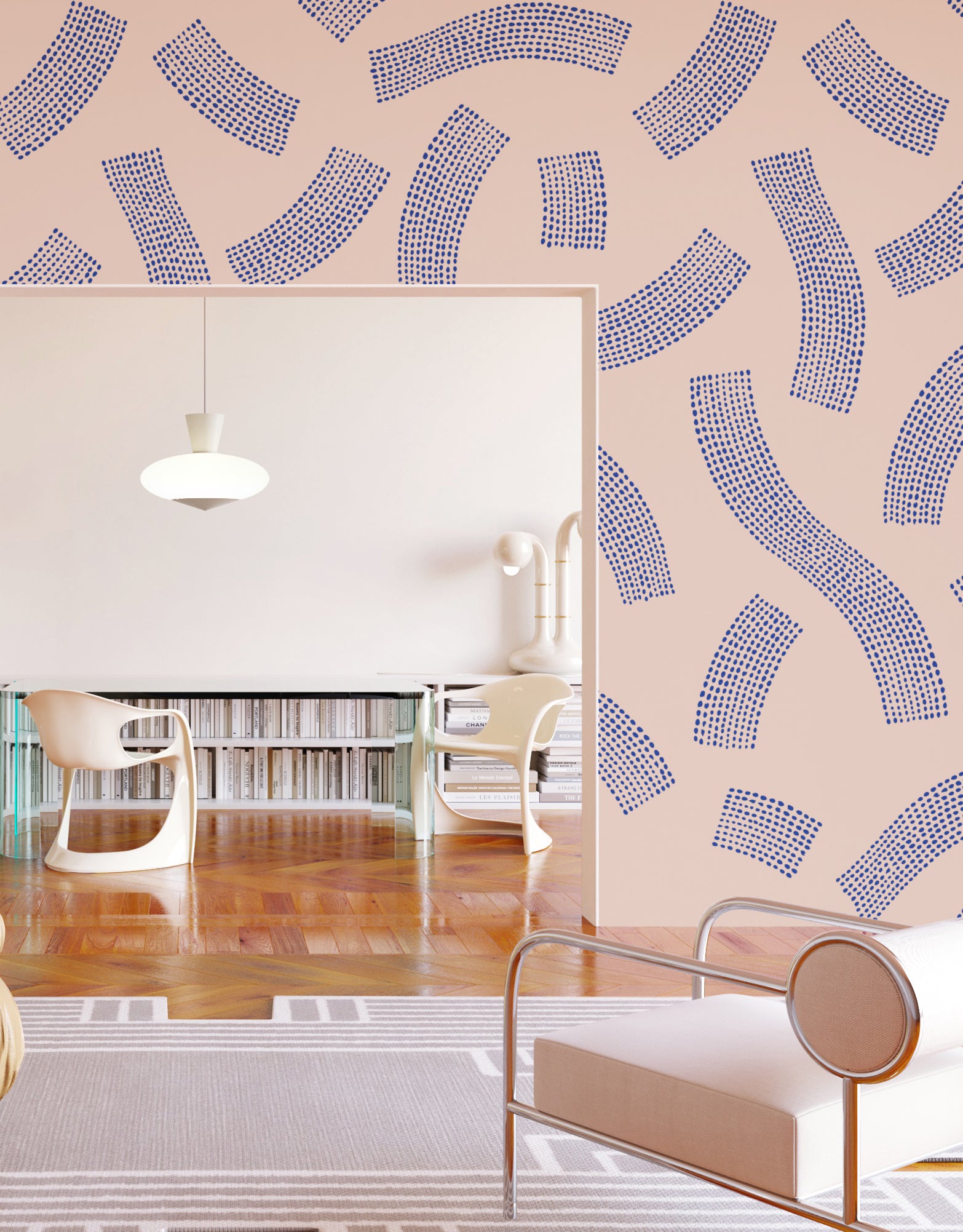 Saguaro© Wallpaper in Country Blue