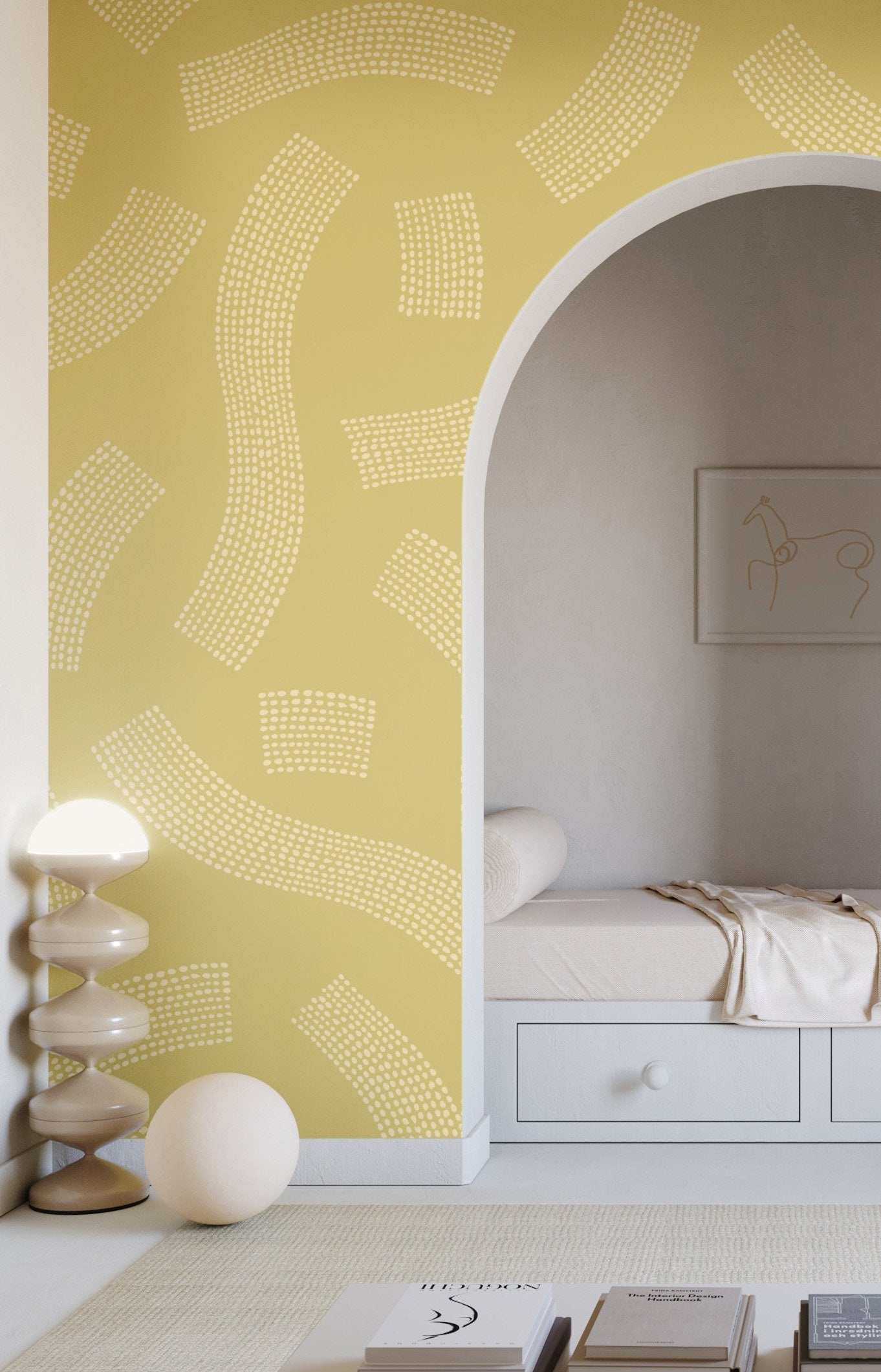 Saguaro© Wallpaper in Daffodil